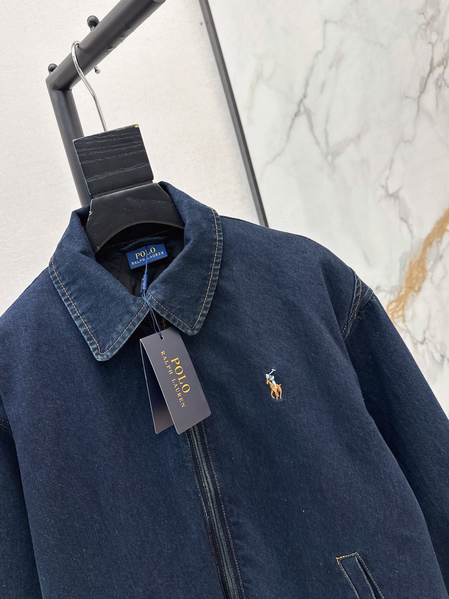 Ralp 26f w denim padded jacket