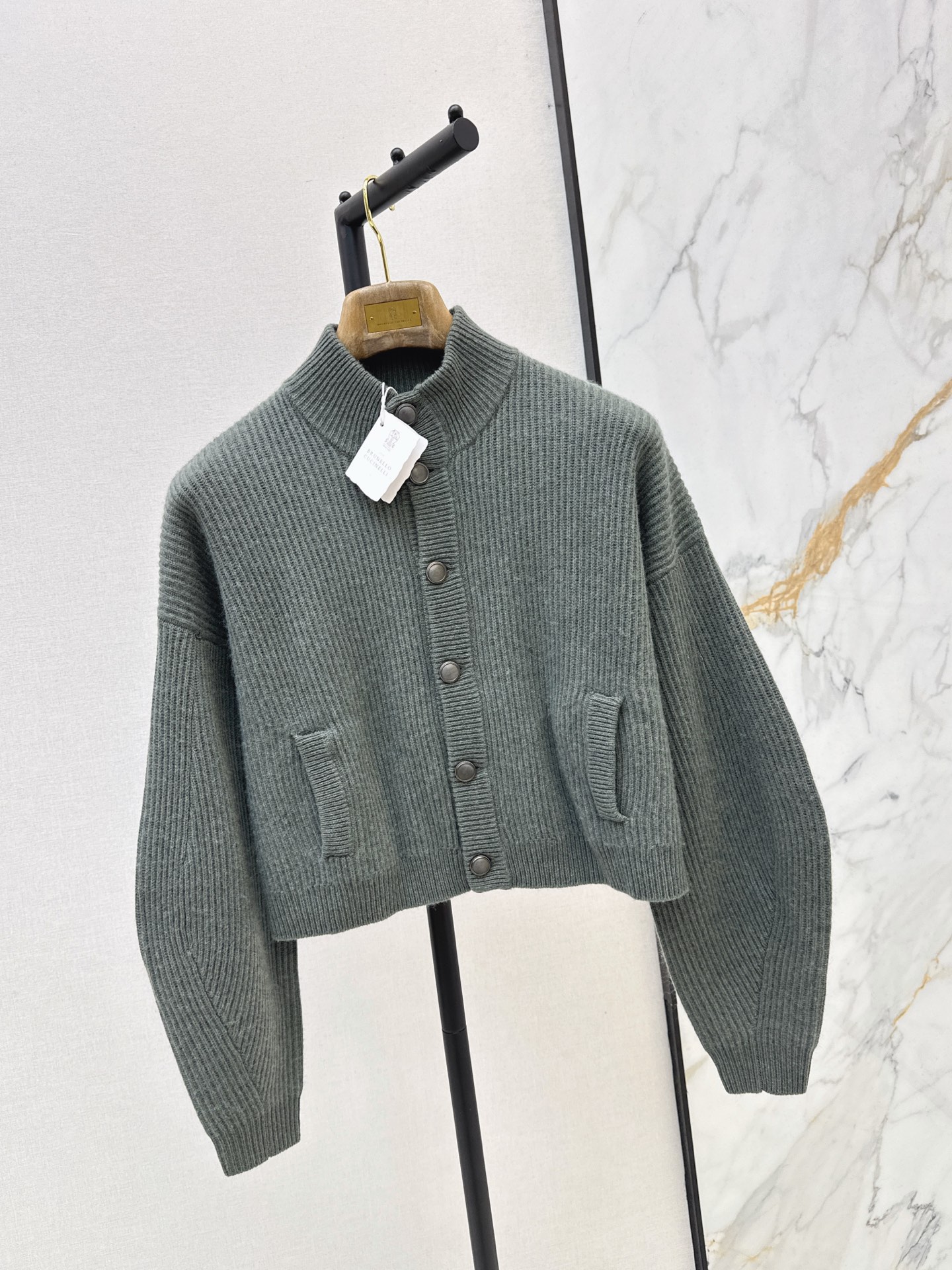 Brun 26fw cashmere cardigan