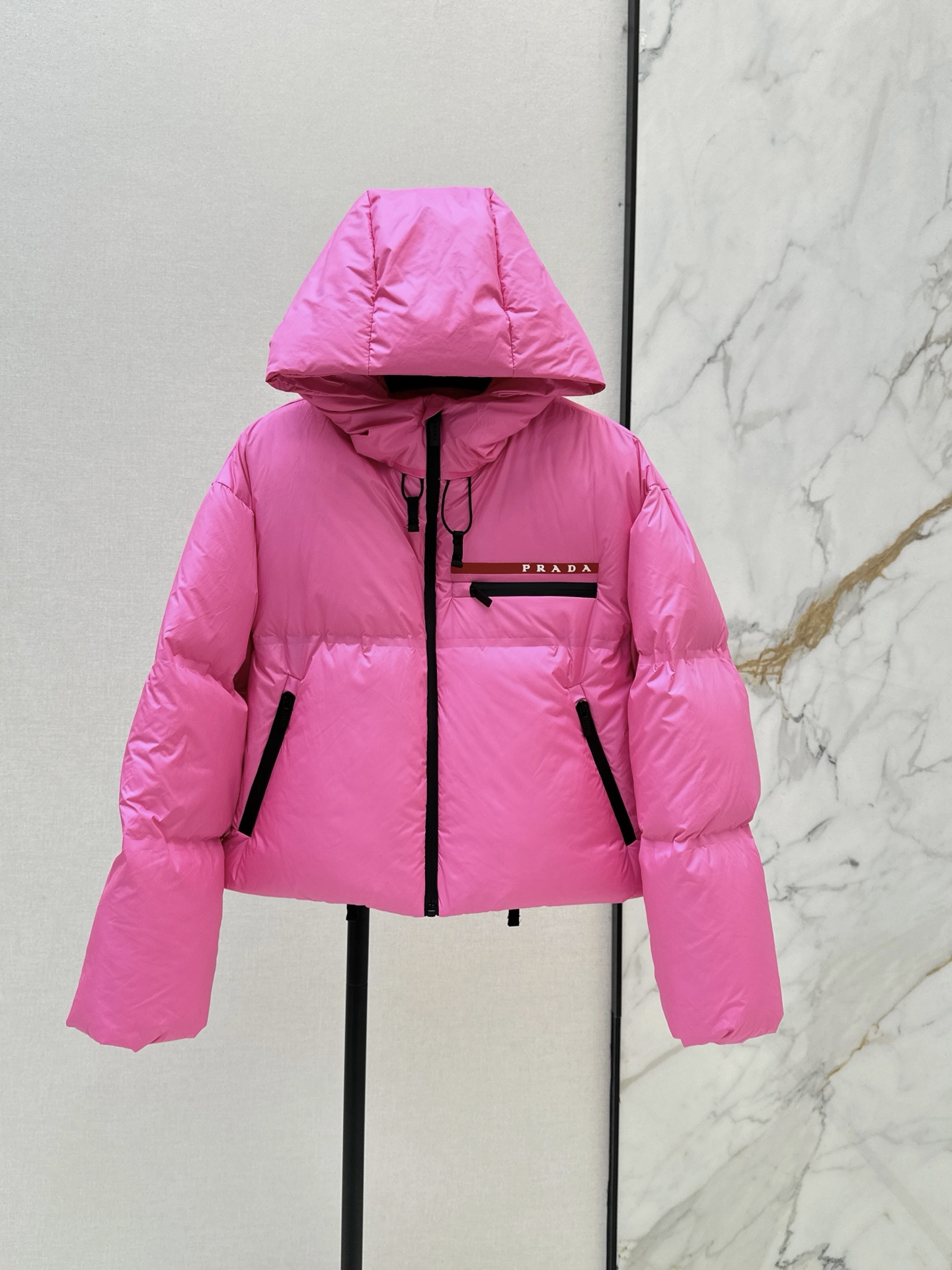 Pra 26fw hooded ski down jacket