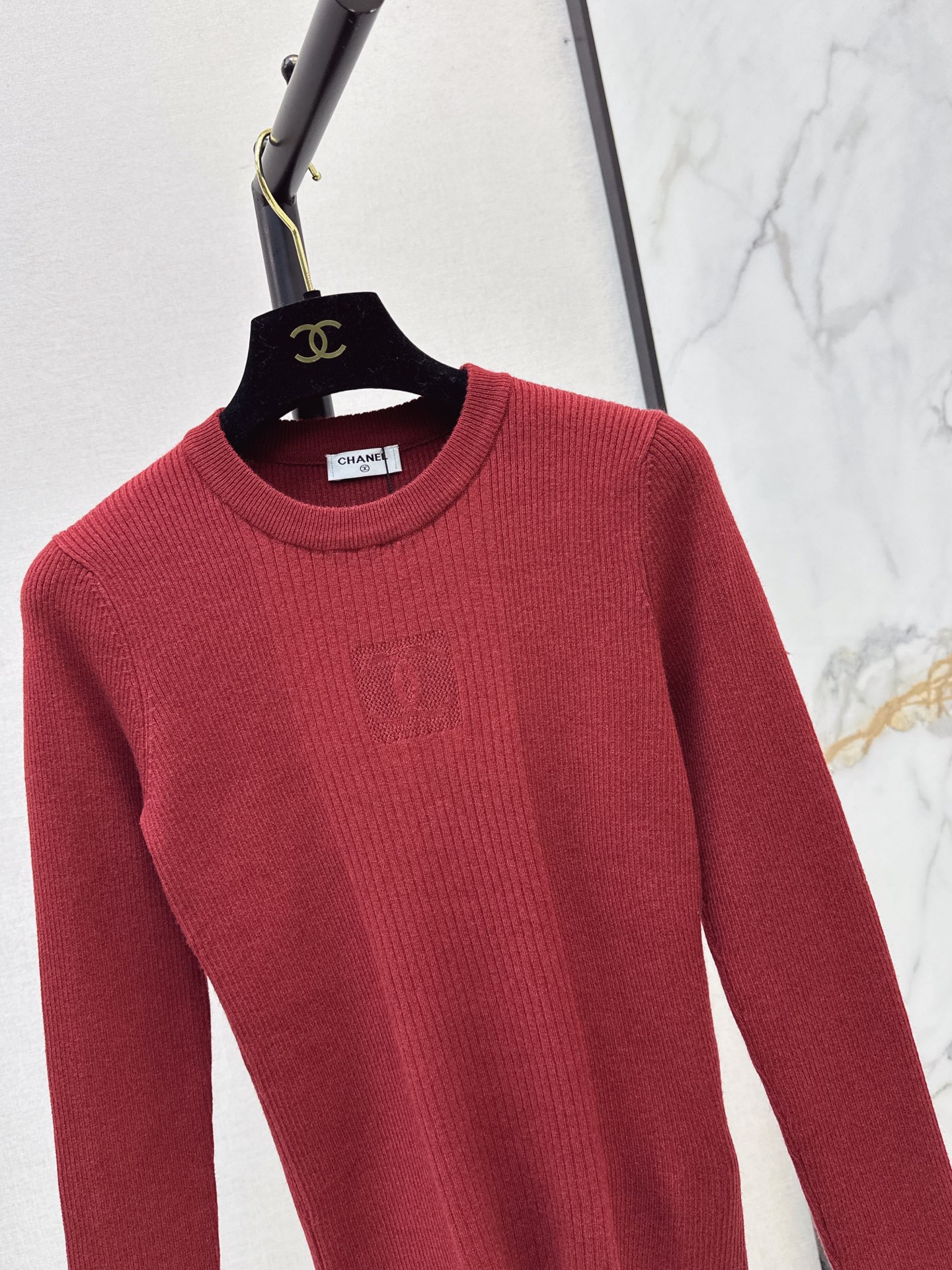 Chan 26fw knit basic tee