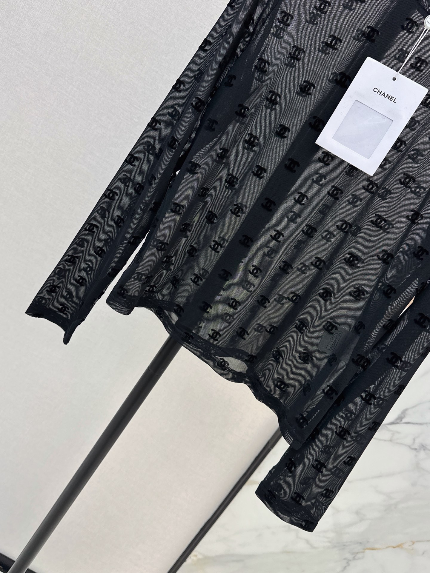 Chan 26fw mesh basic tee