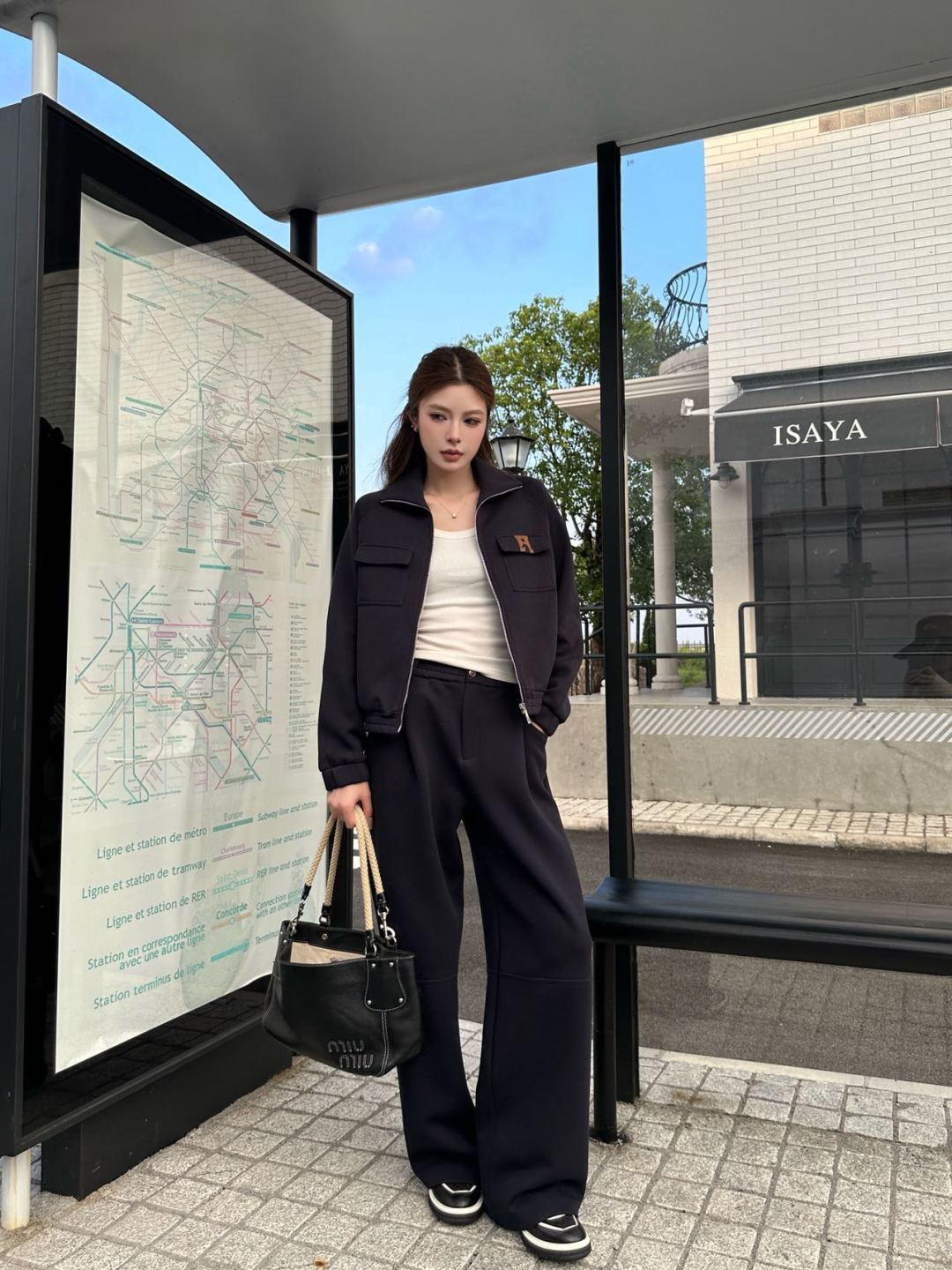 Her 26fw casual jacket pant sets