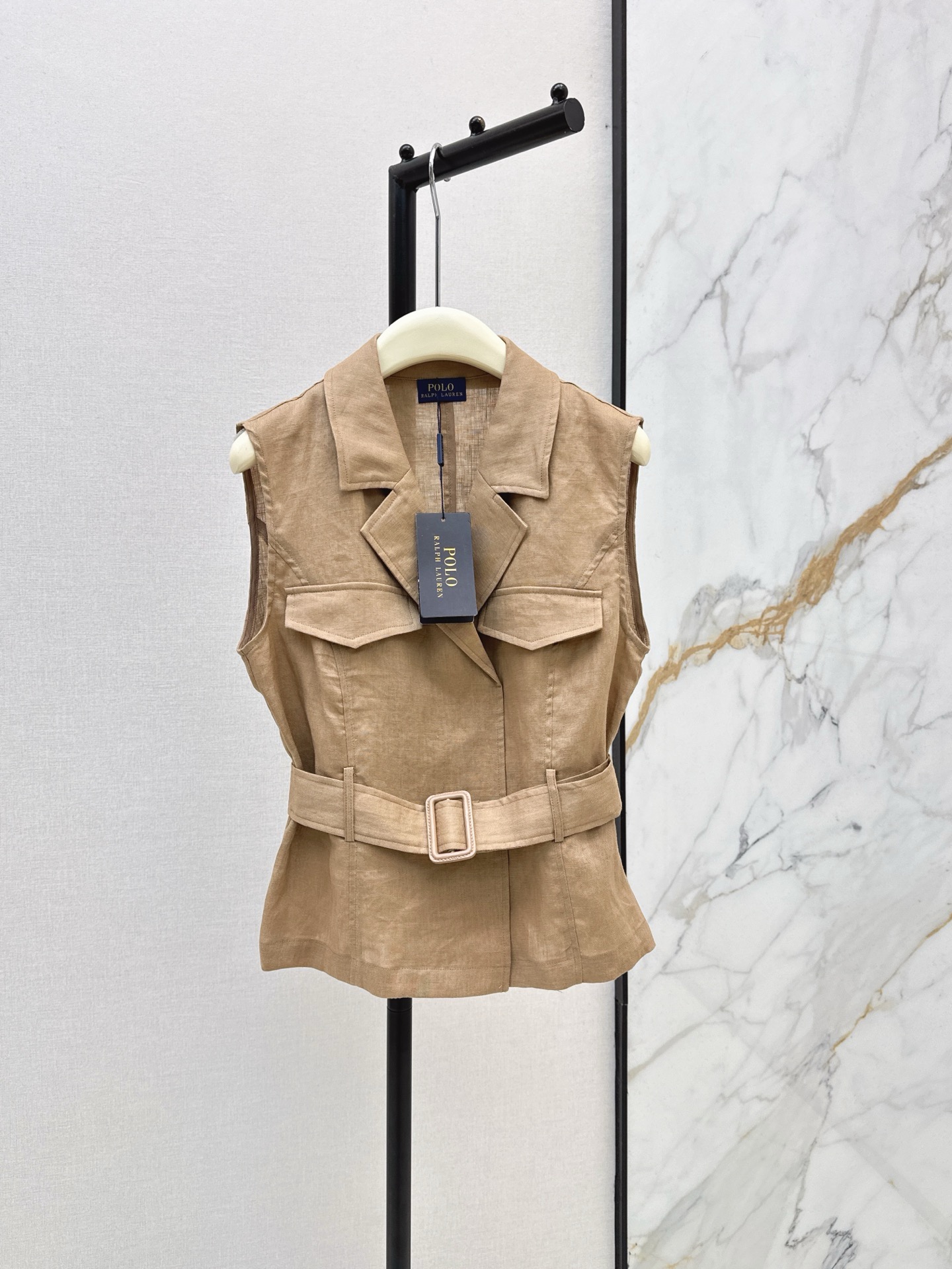 Ralp 26ss belted vest