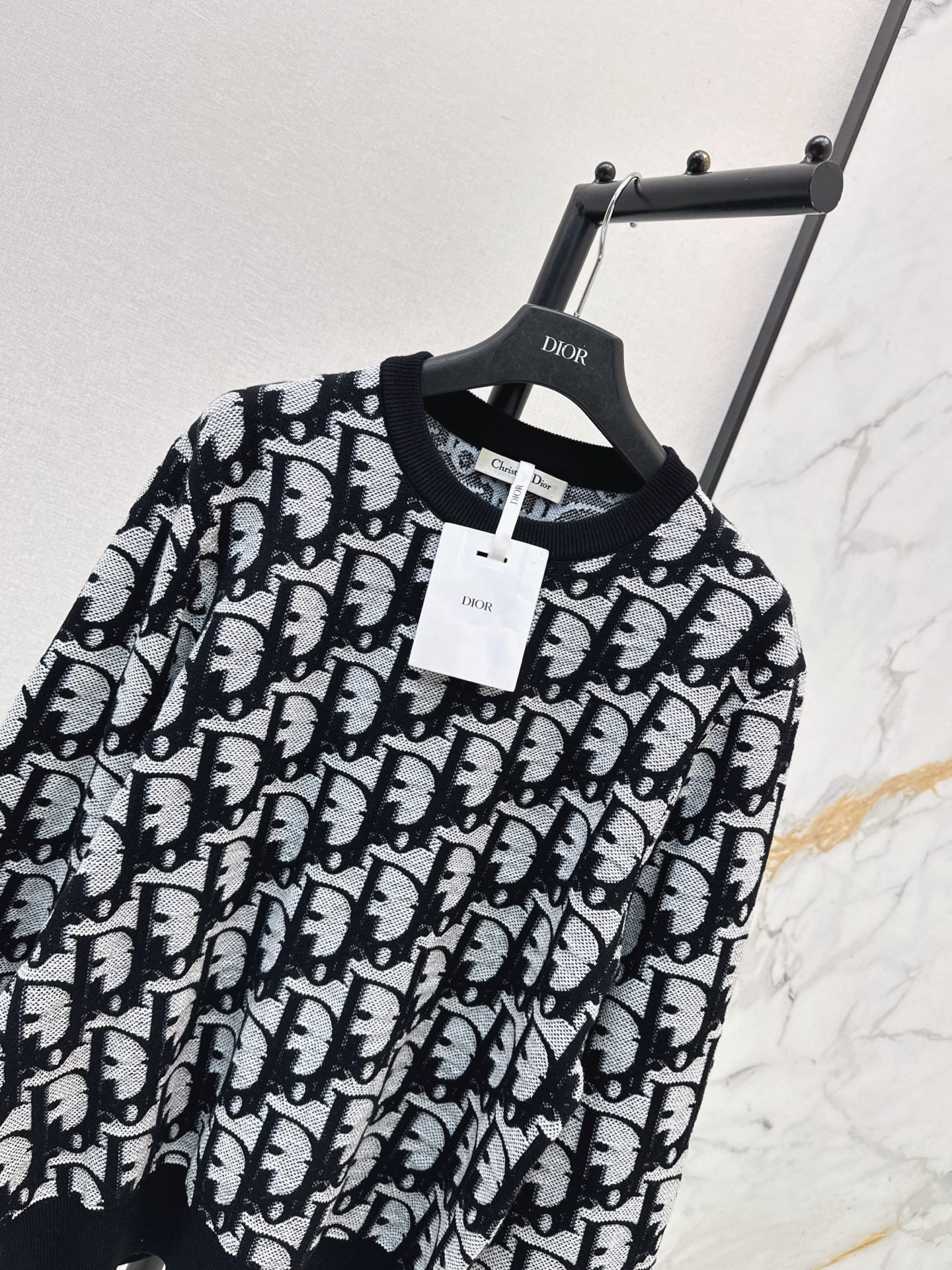 CD 26fw jacquard sweater
