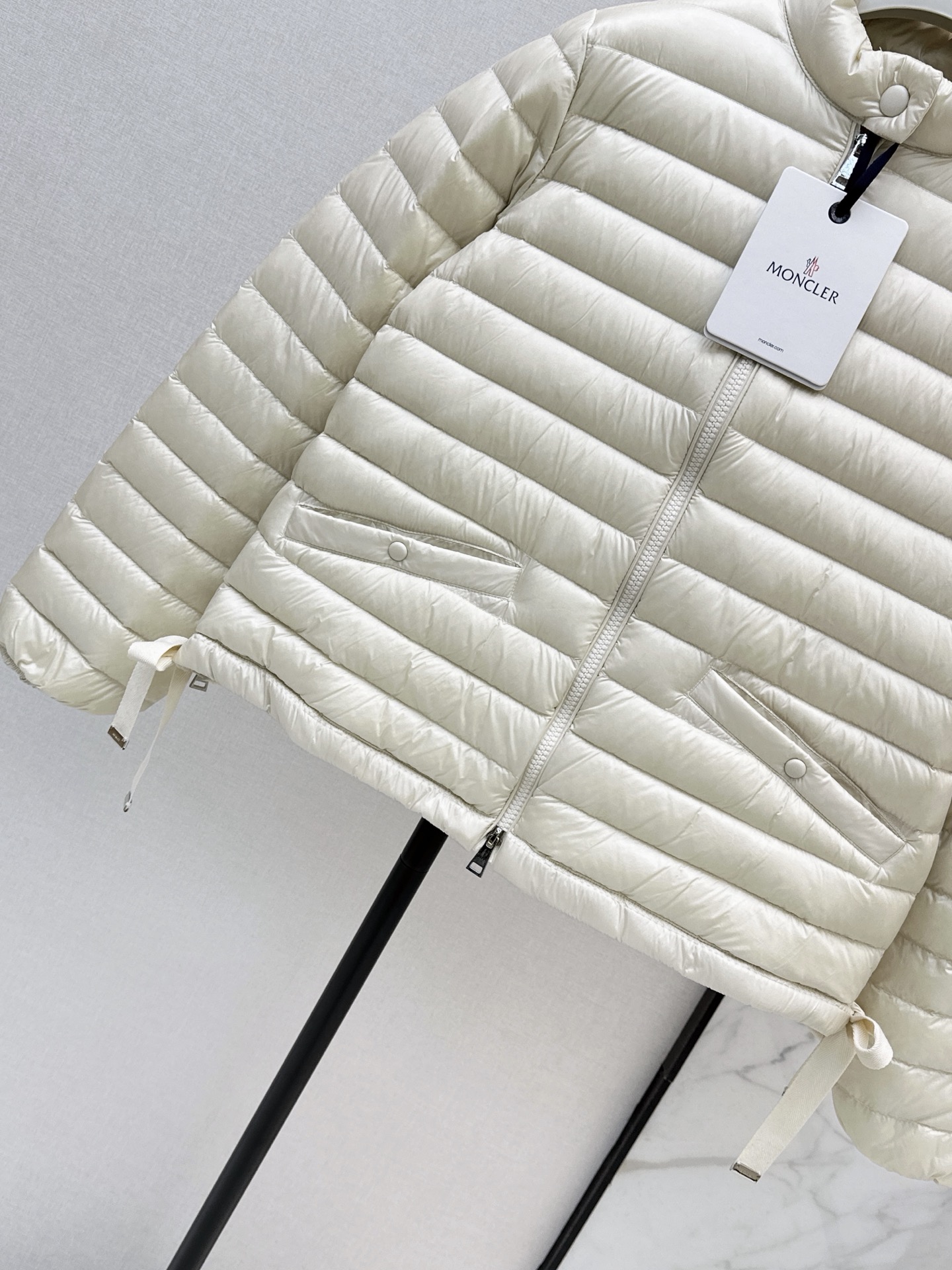 Monc 26fw zipper down jacket