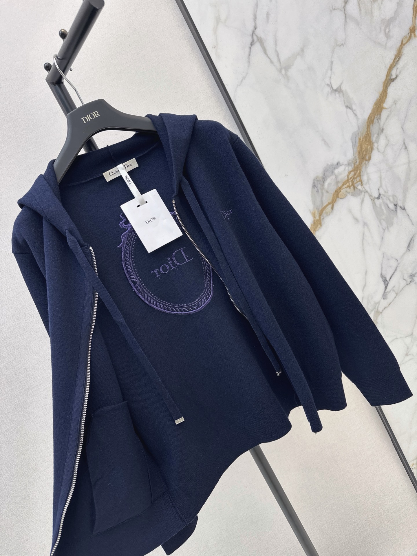 CD 26fw wool hooded jacket