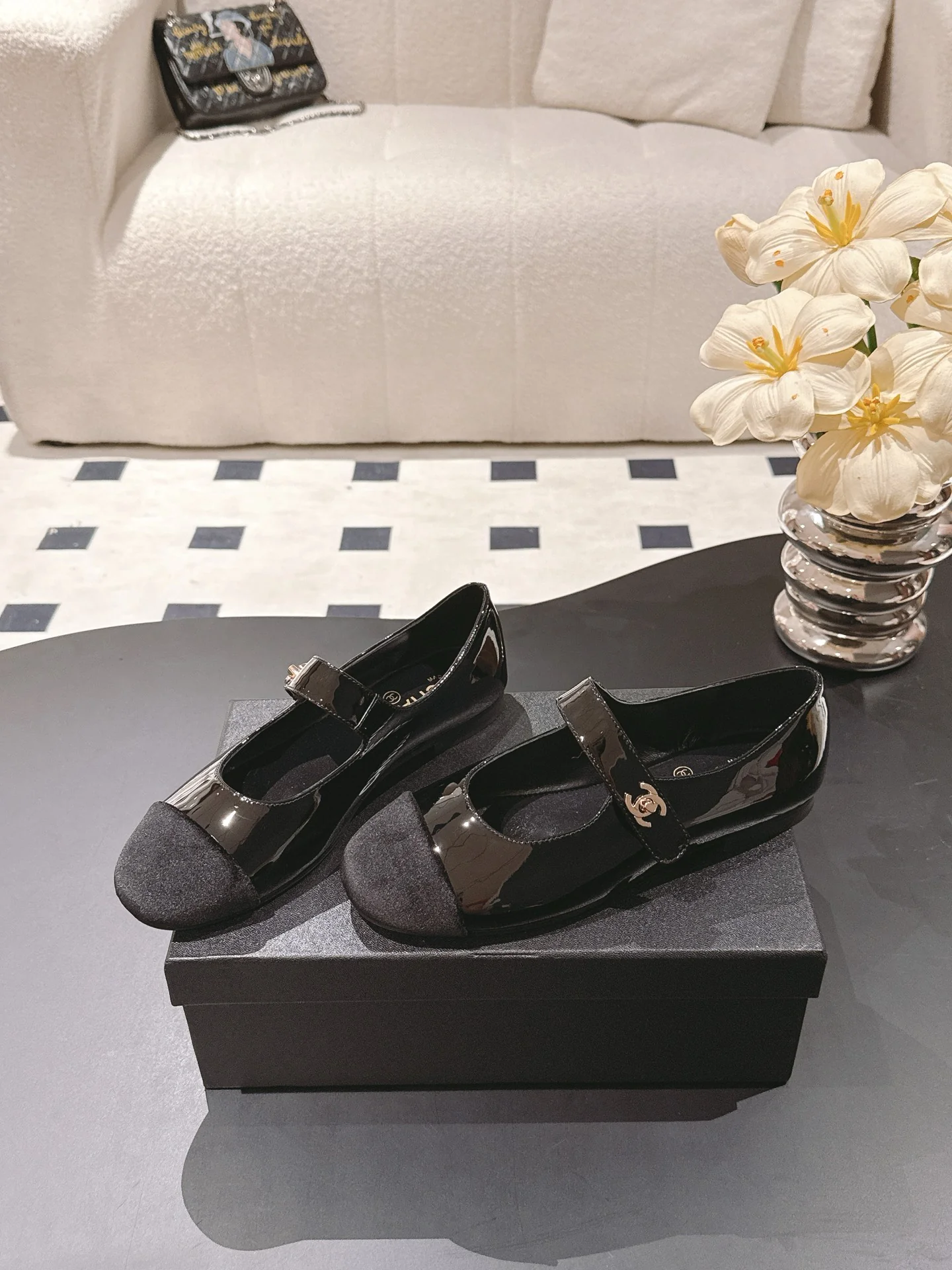Chan 25fw mary jane flats