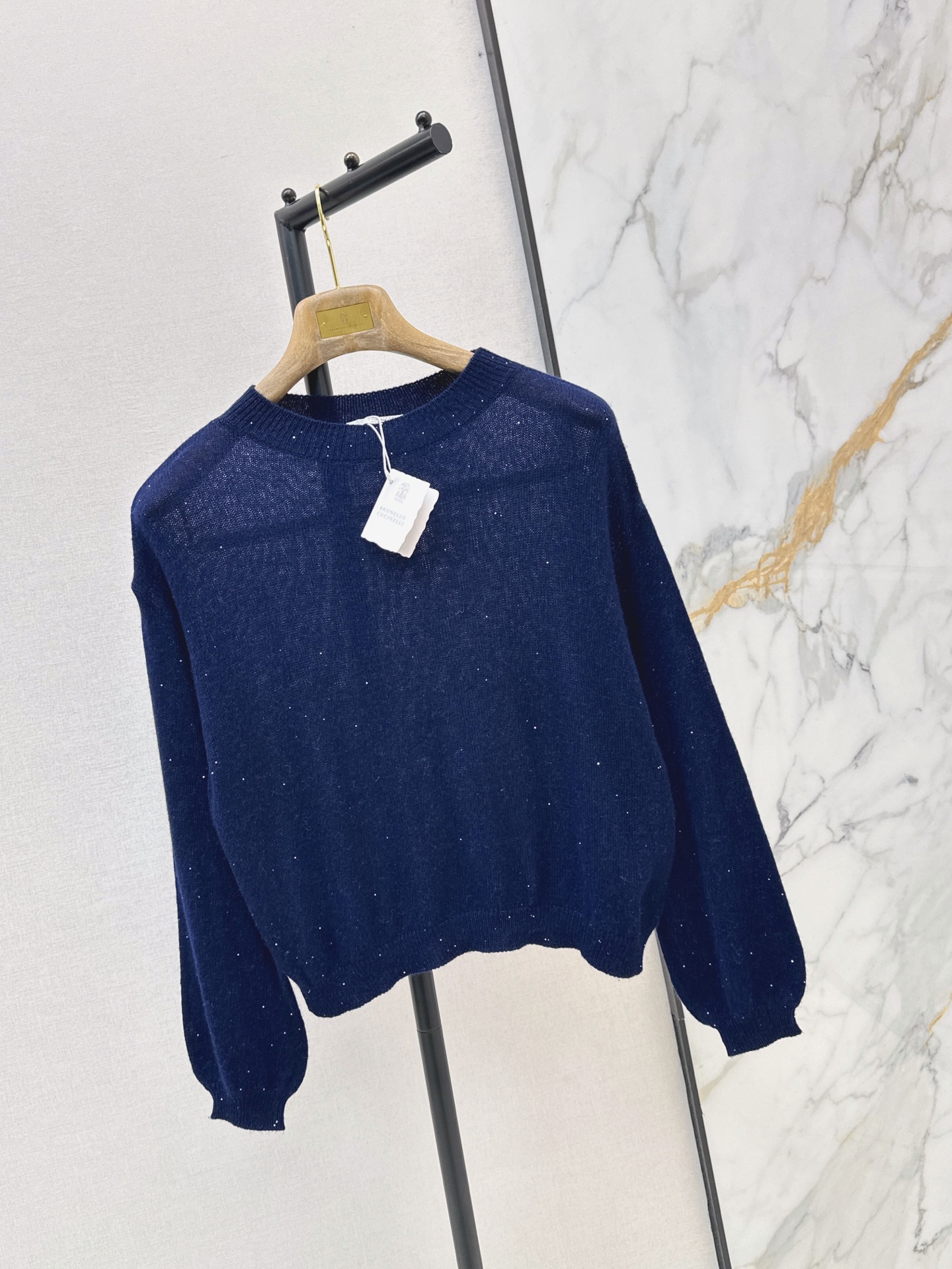 Brun 26fw sequin knitwear