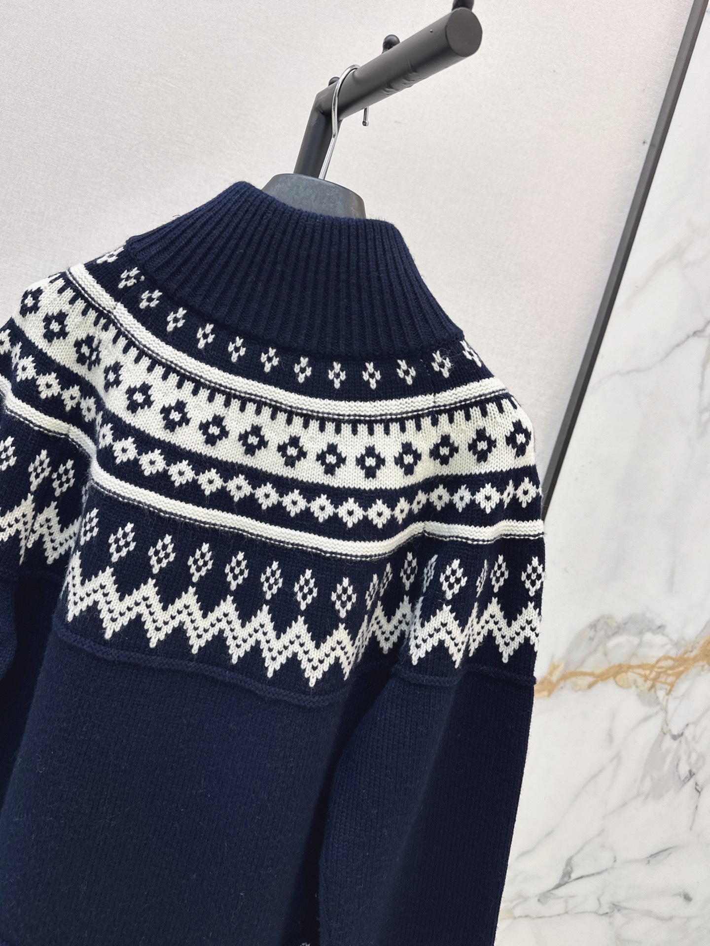 CD 26fw fair isle knit jacket