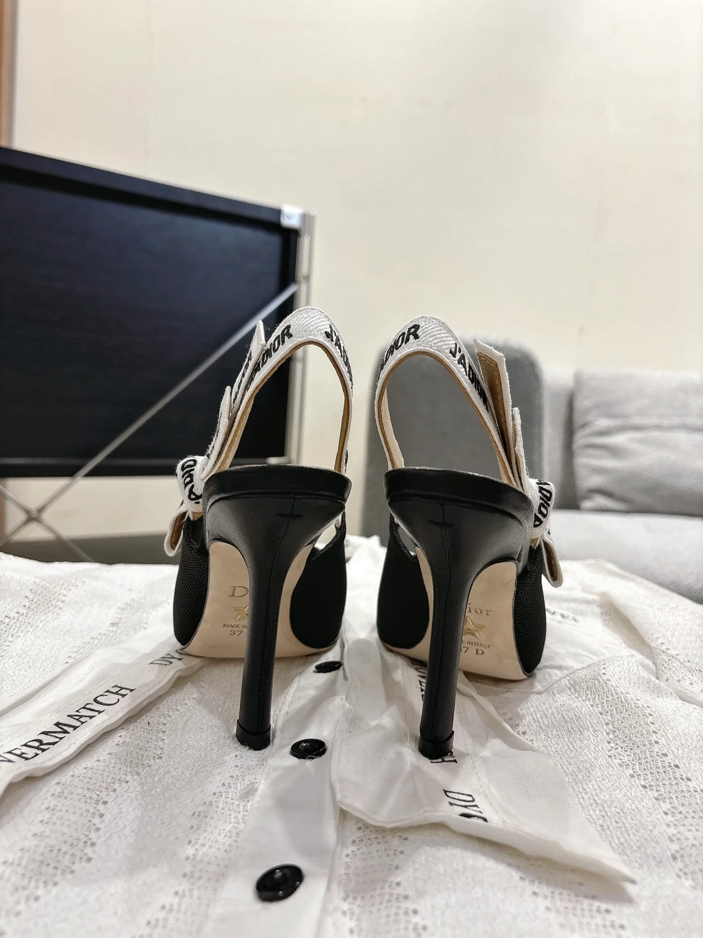 CD 25fw slingback heels