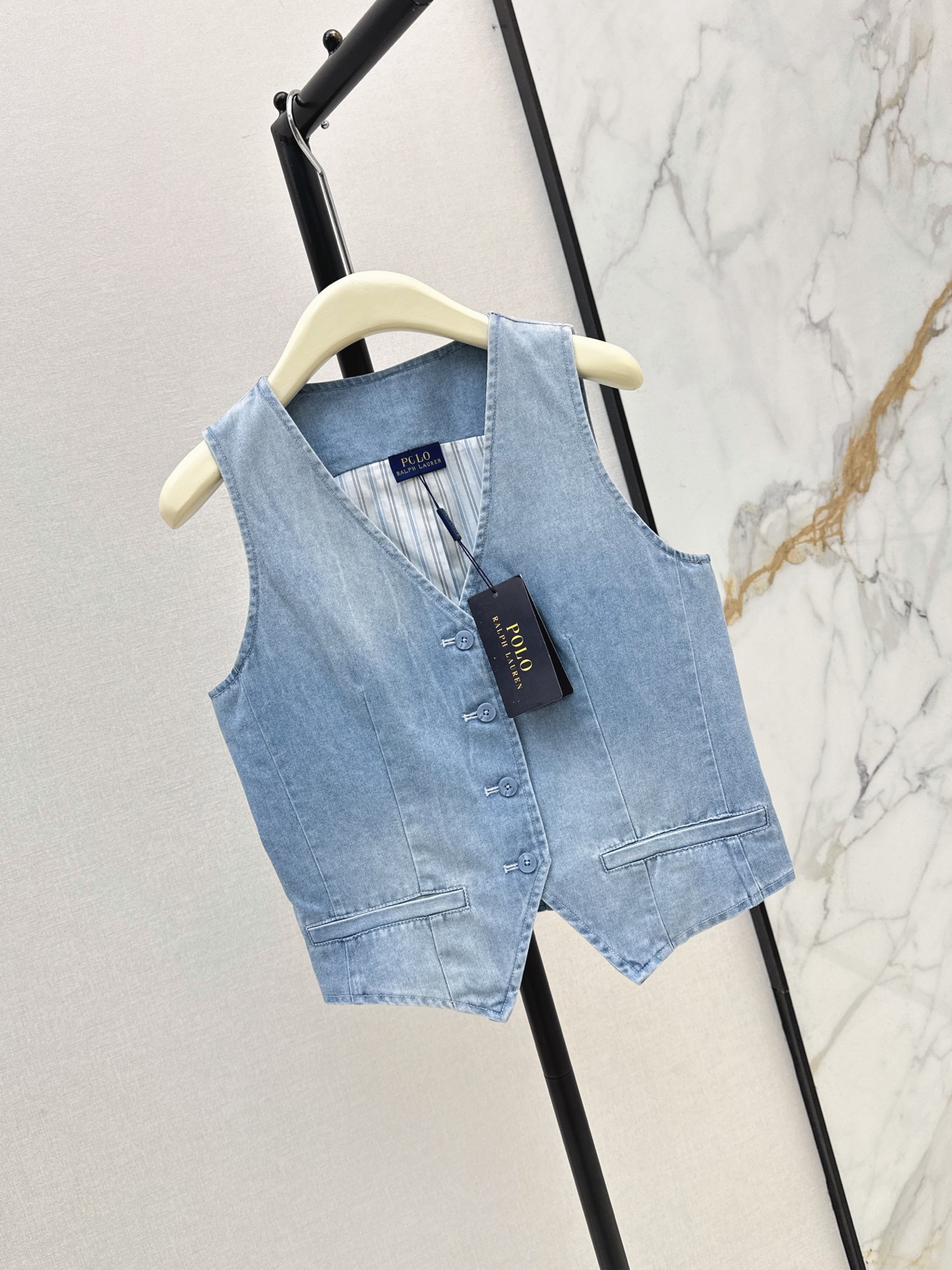 Ralp 26fw denim vest