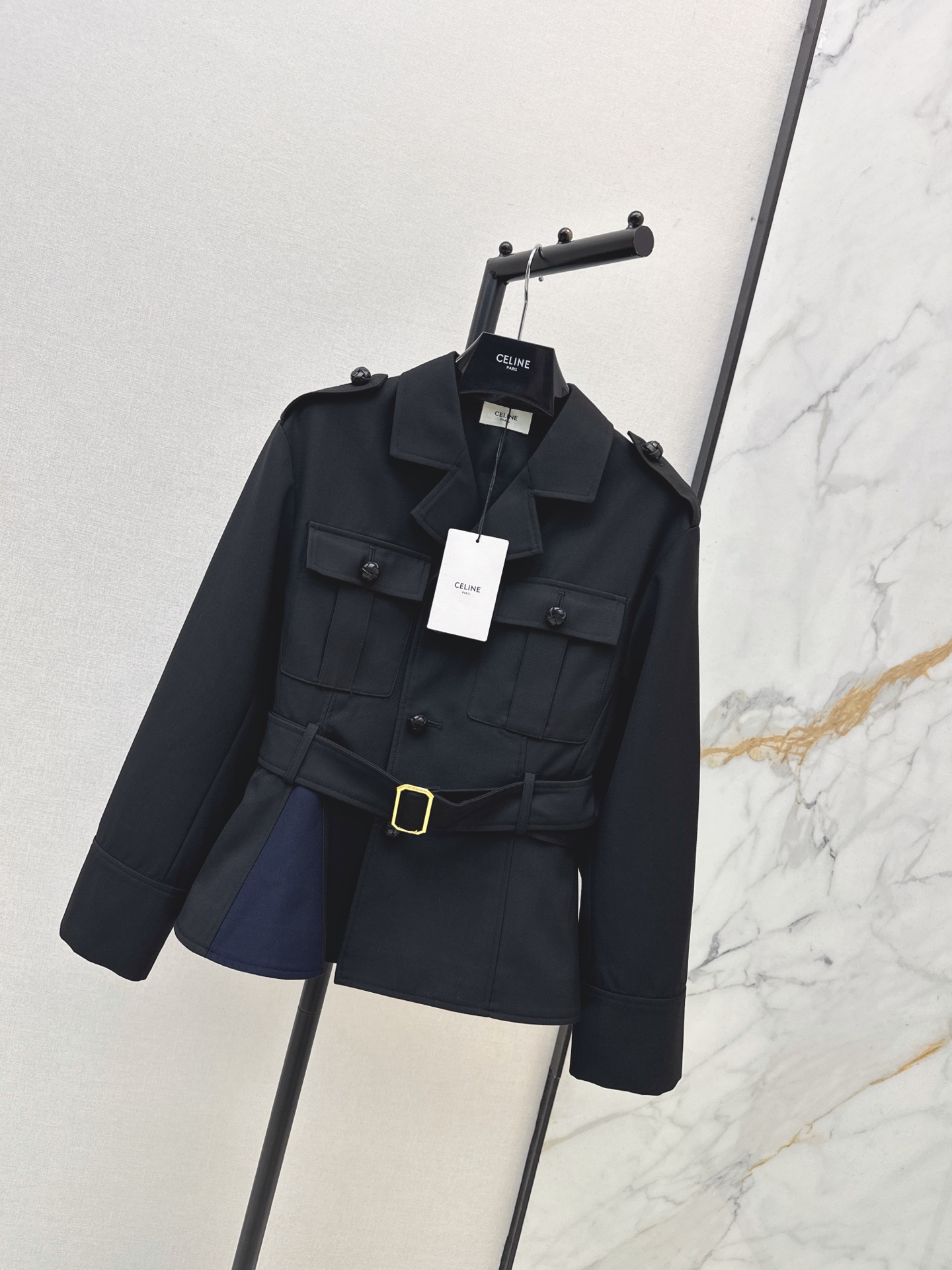 Celi 26fw belted jacket
