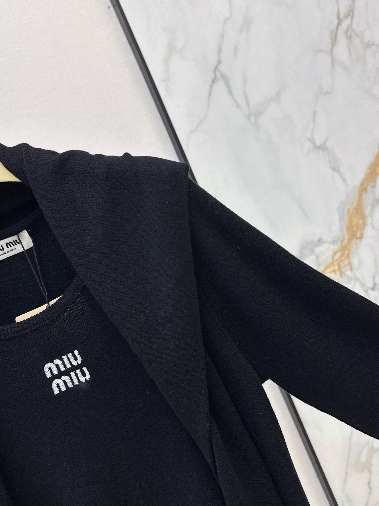 Miu 26fw shawl knitwear
