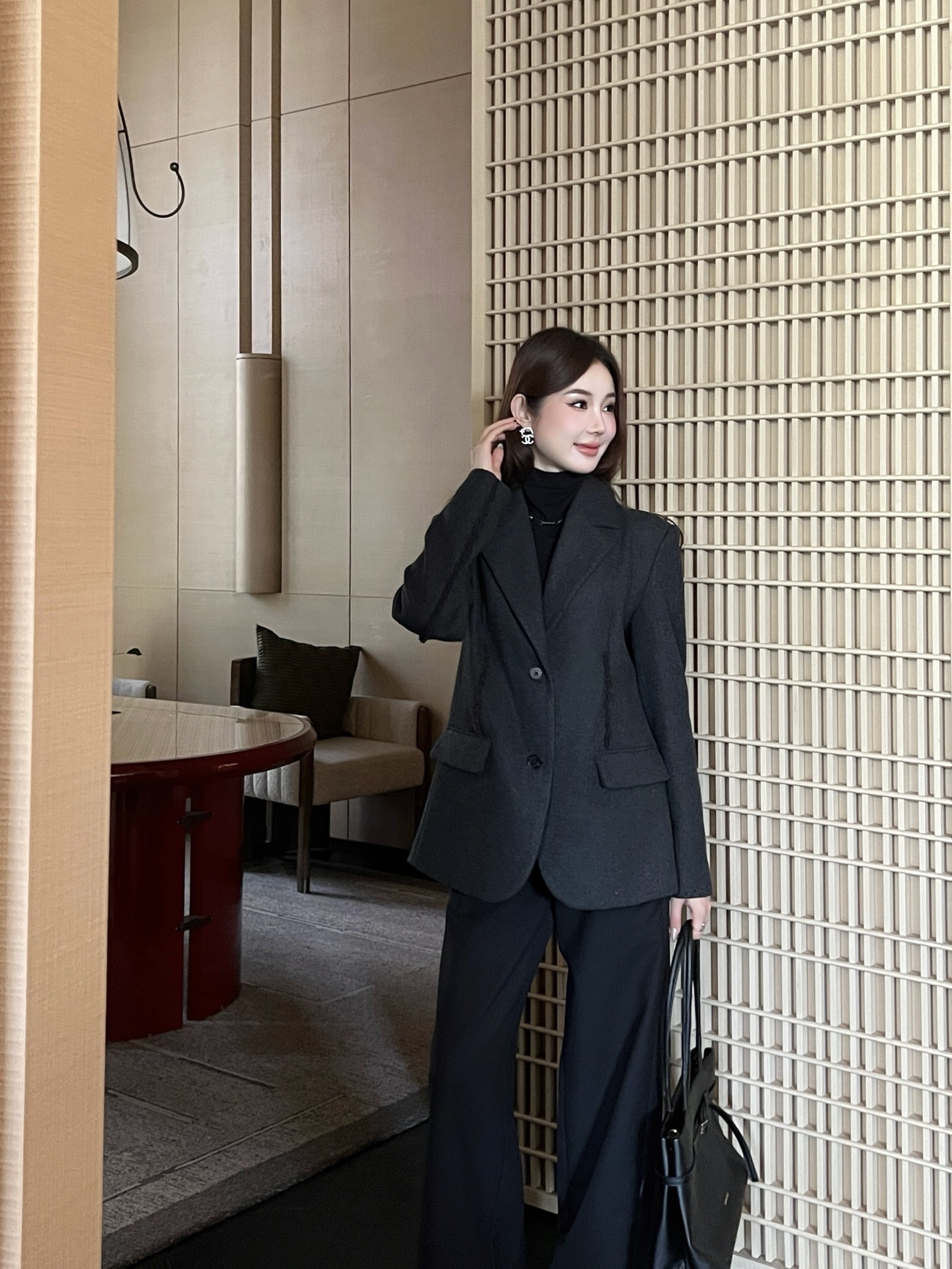 Pra 26fw wool blazer