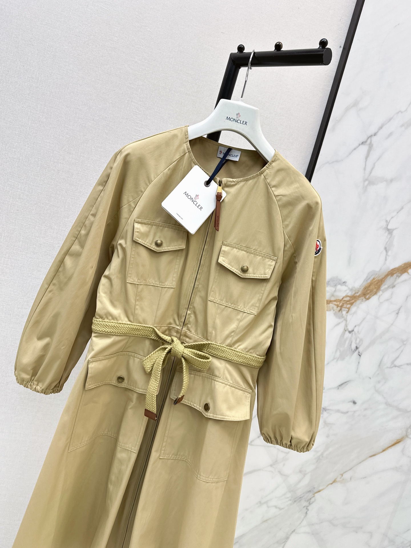 Monc 26fw drawstring dress