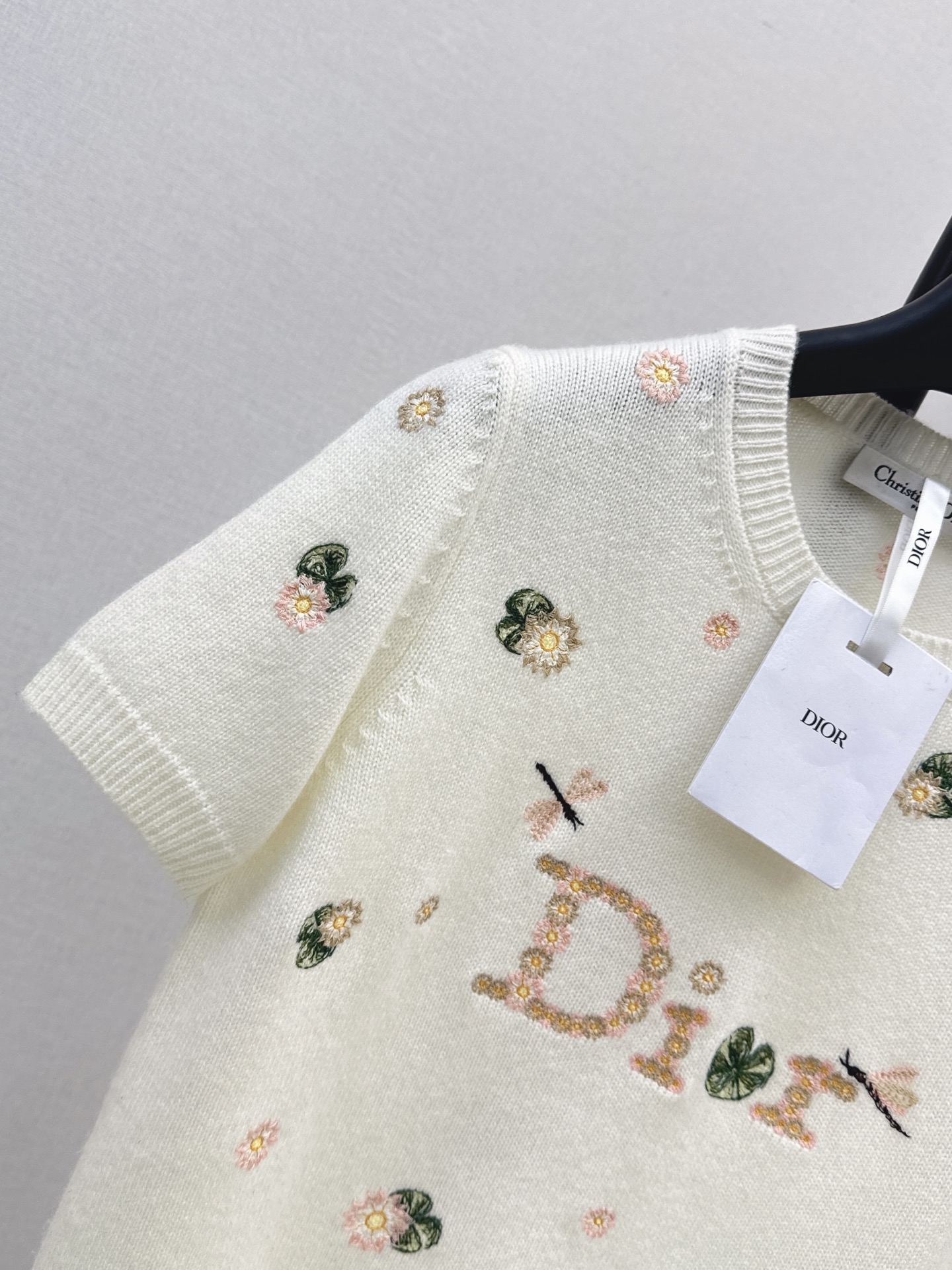 CD 26fw embroidery knitwear