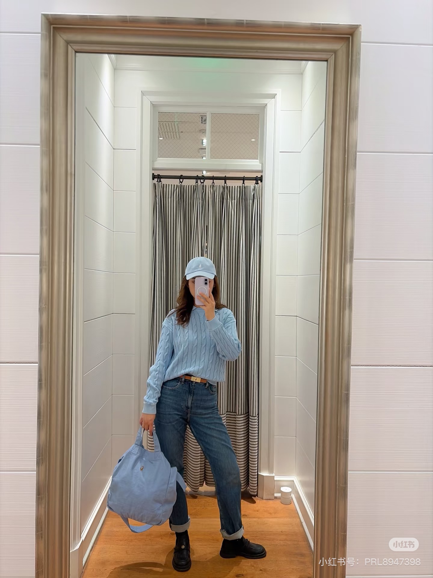 Ralp 26fw cable knit top
