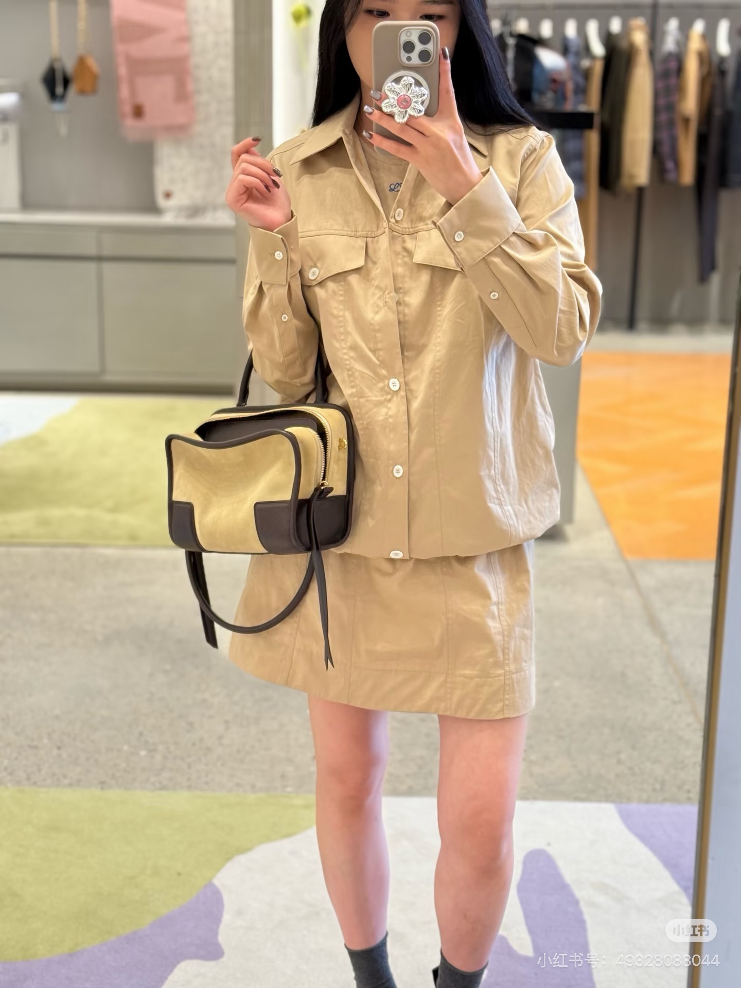 Loe 26fw shirt dress