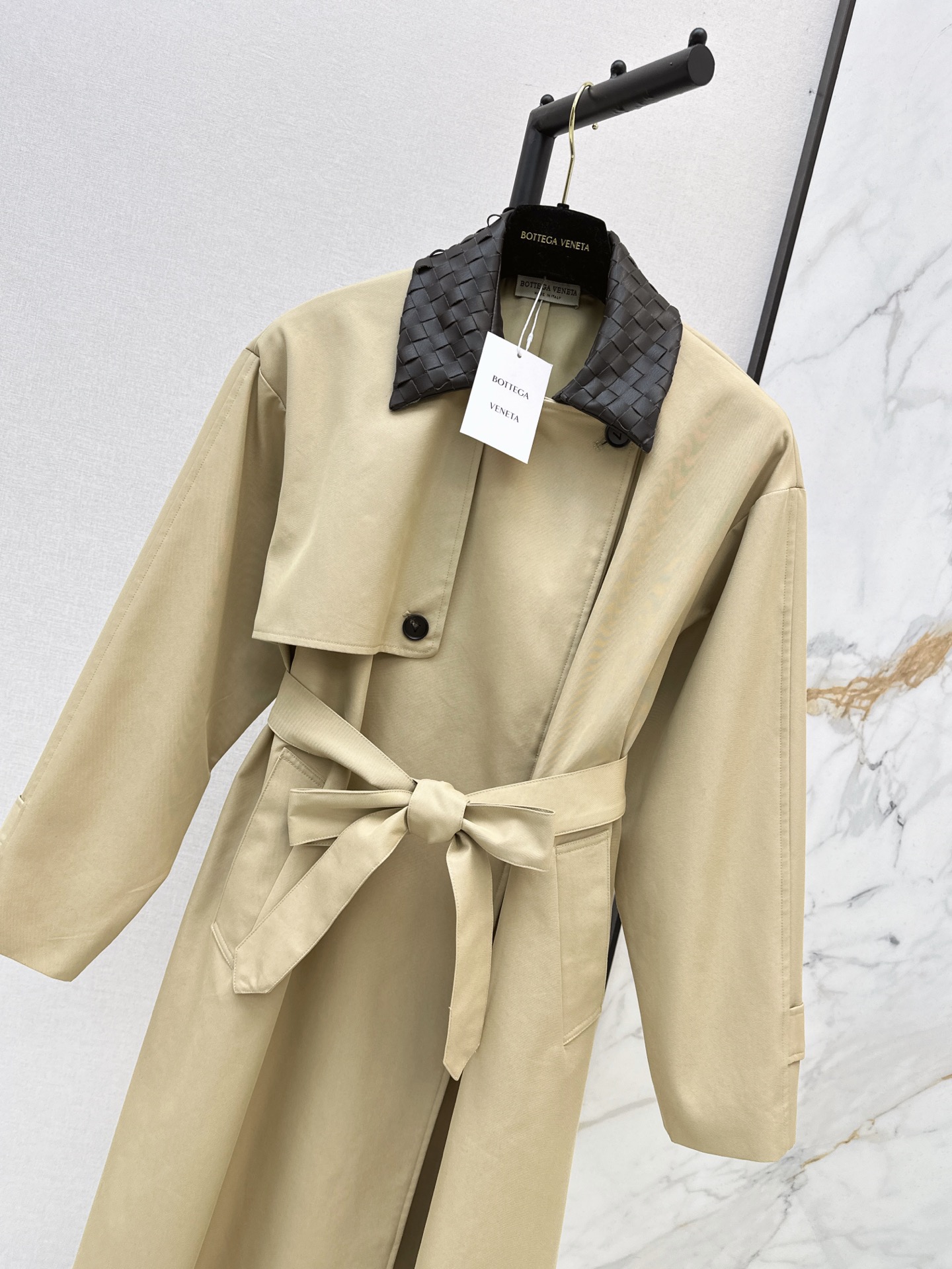 Bott 26fw woven neck trench coats