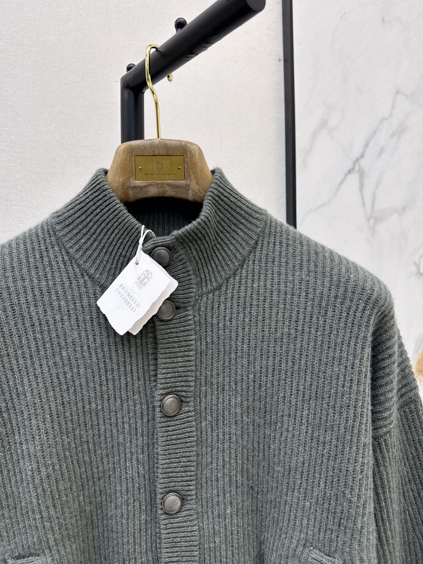 Brun 26fw cashmere cardigan