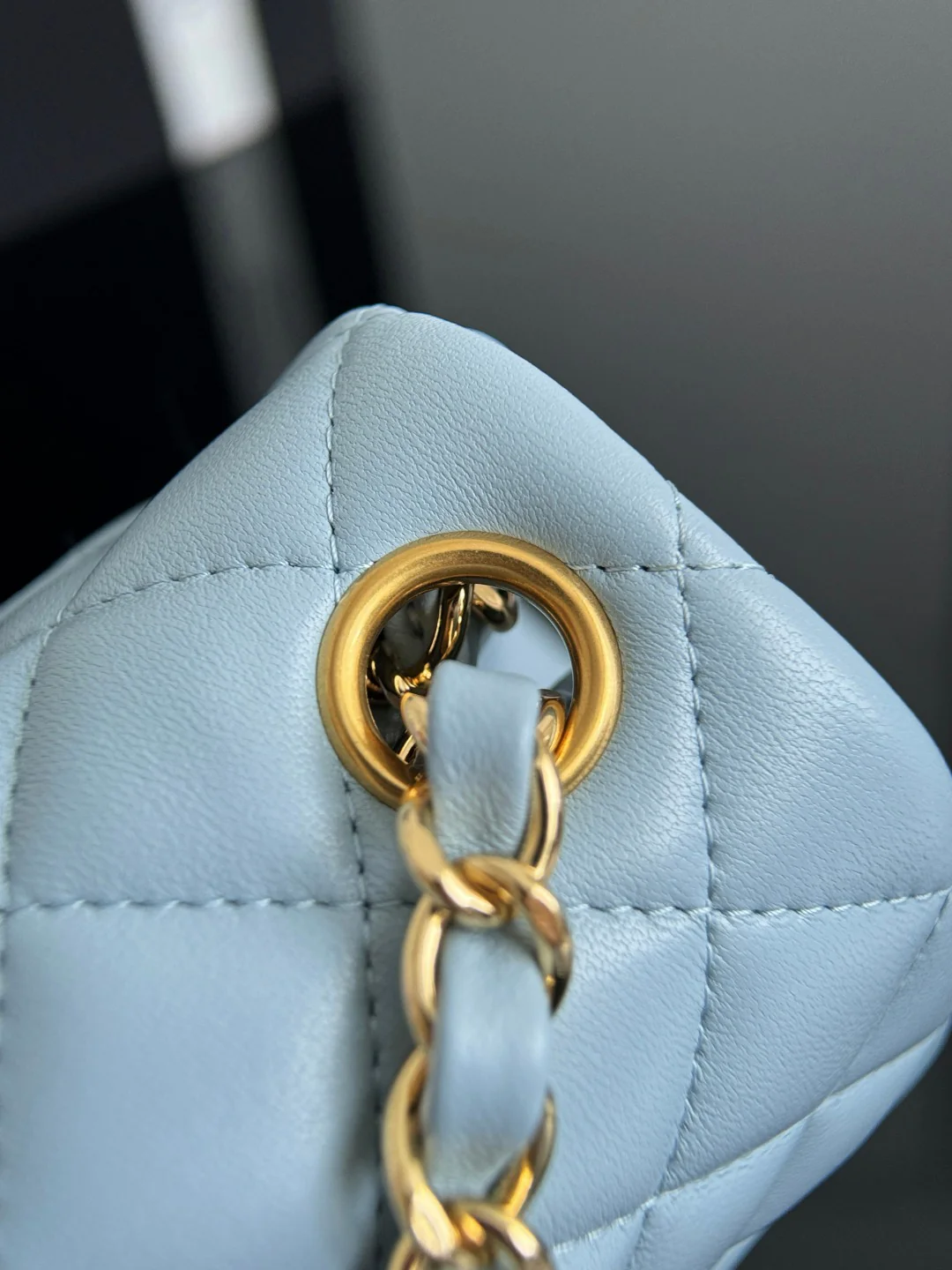 Chan cf17 chain shoulder bag