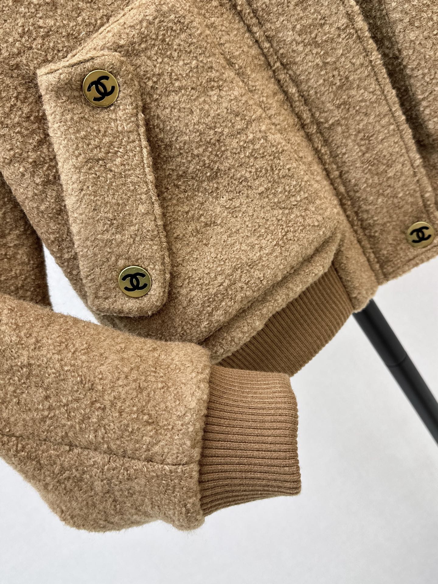 Chan 26fw sherpa fleece jacket