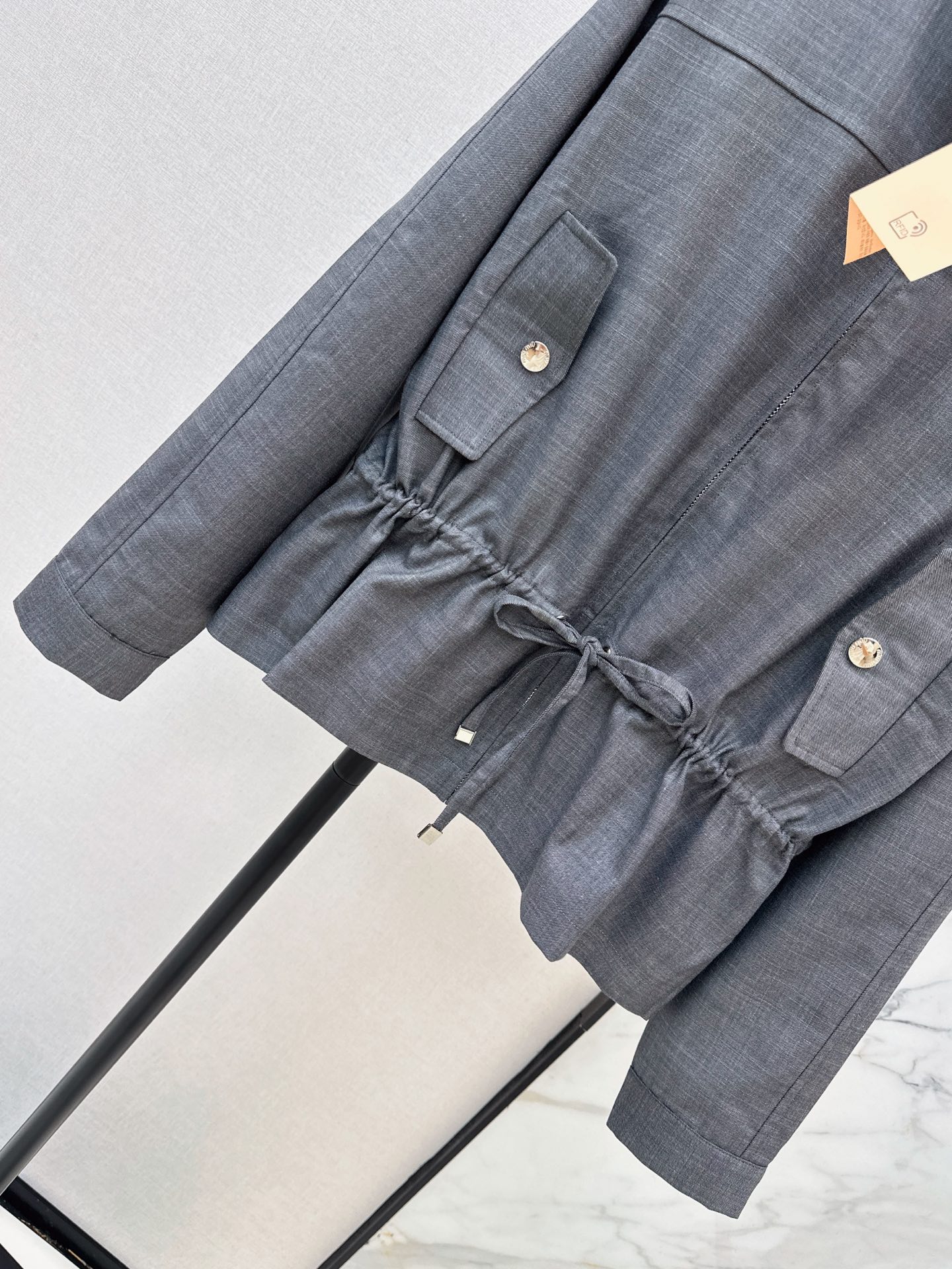 Miu 26fw drawstring top