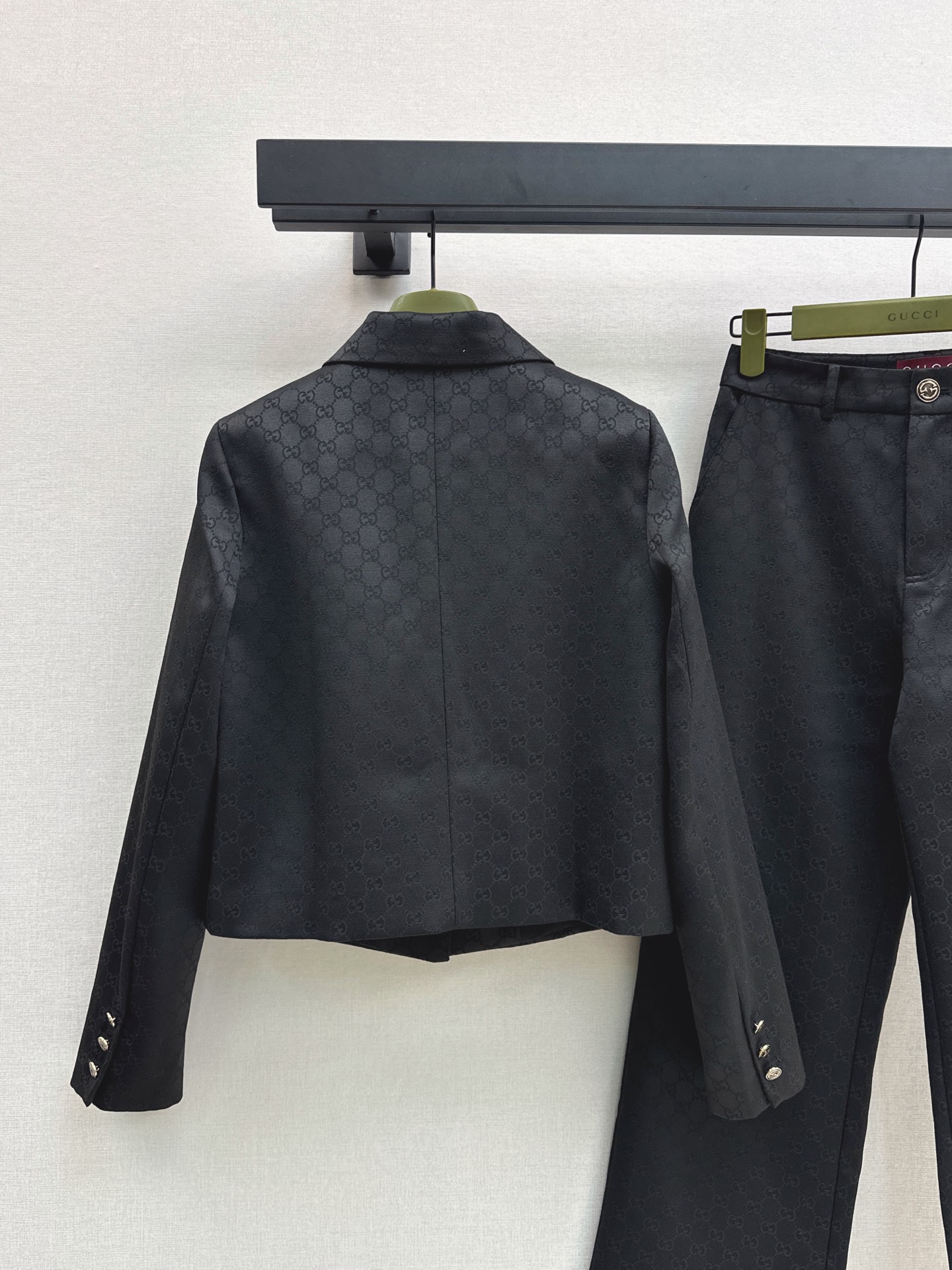 Guc 26fw jacquard jacket pants sets