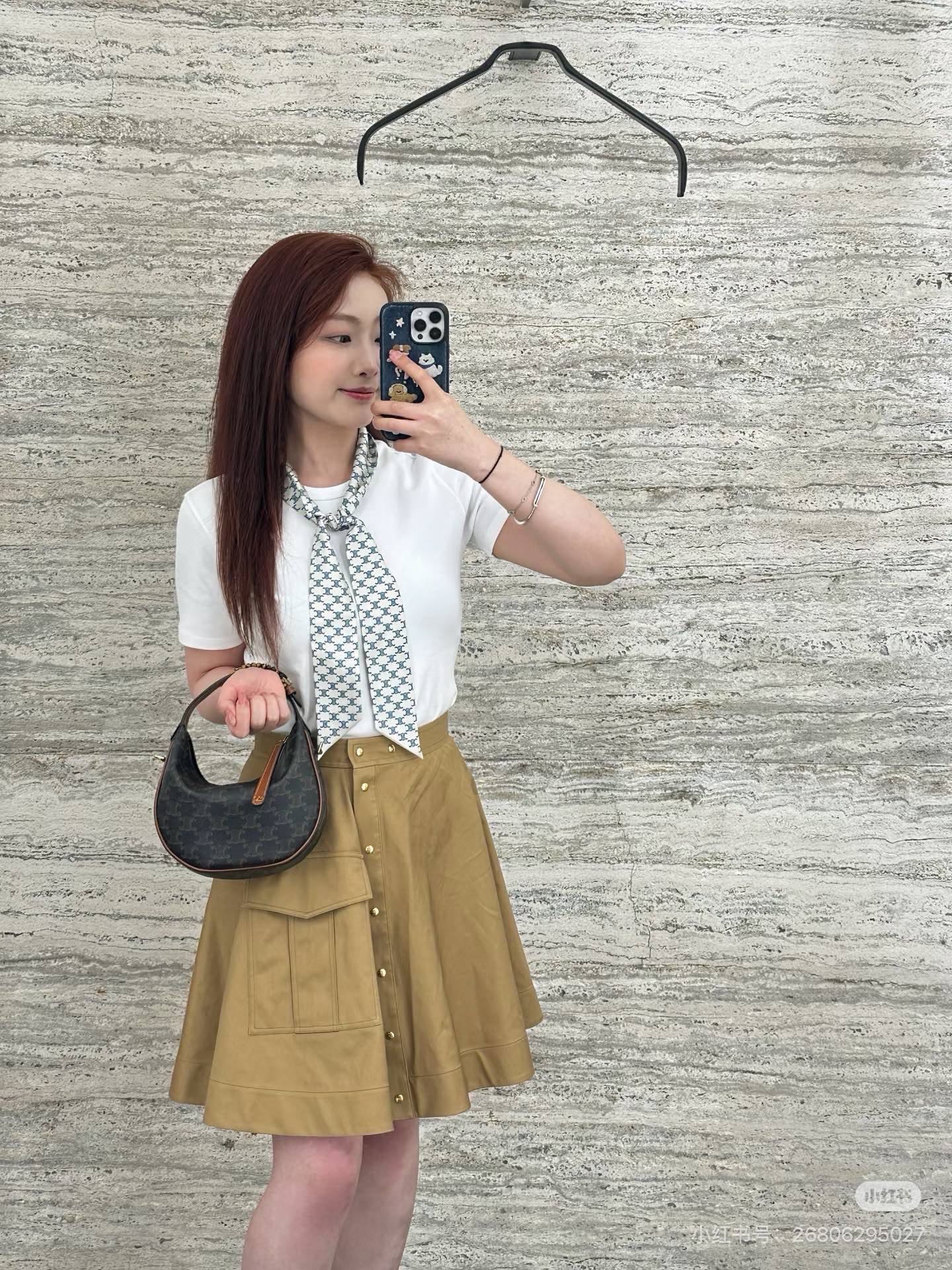Celi 26ss crago skirt