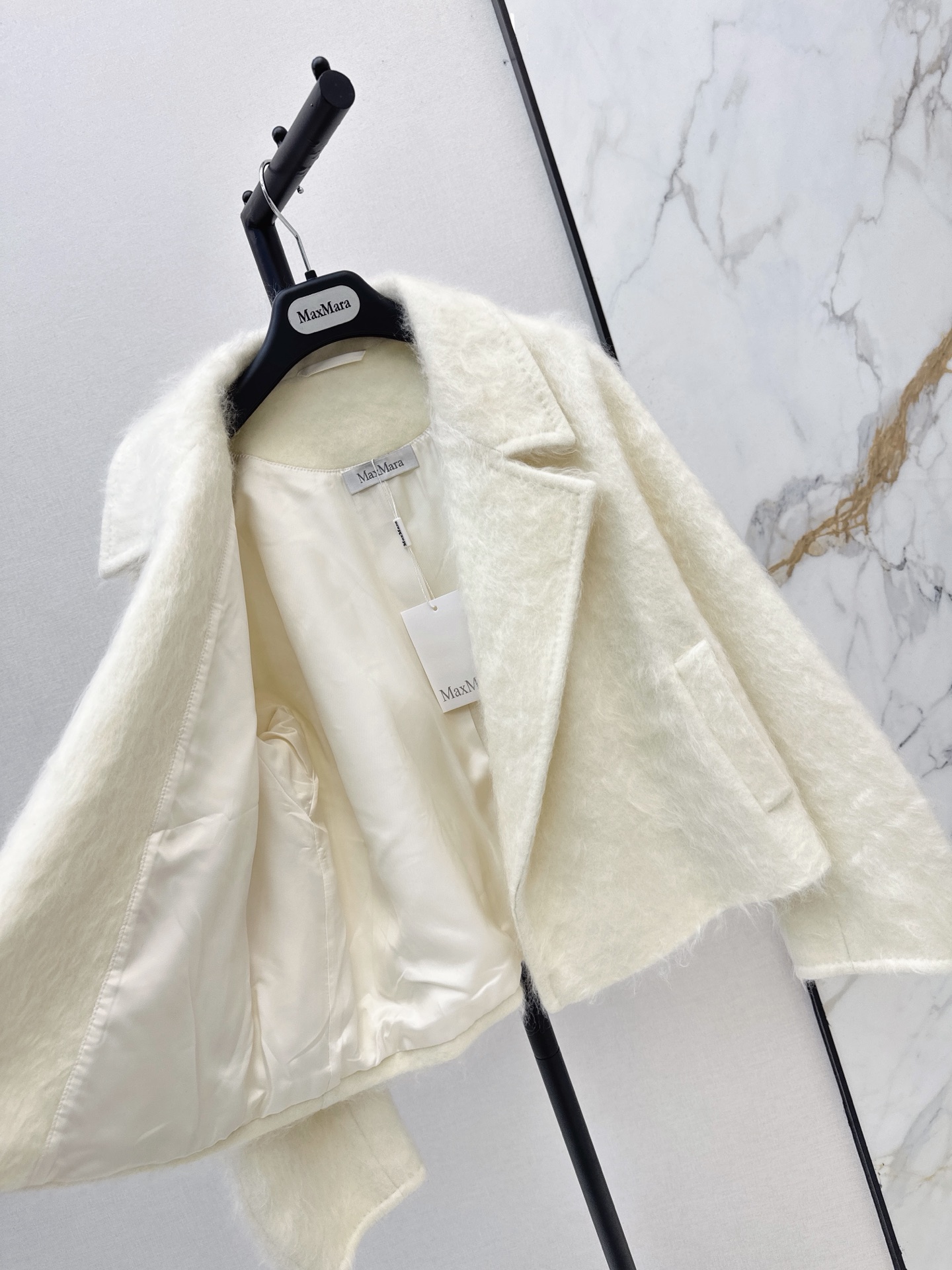 Max 26fw cropped woolen jacket