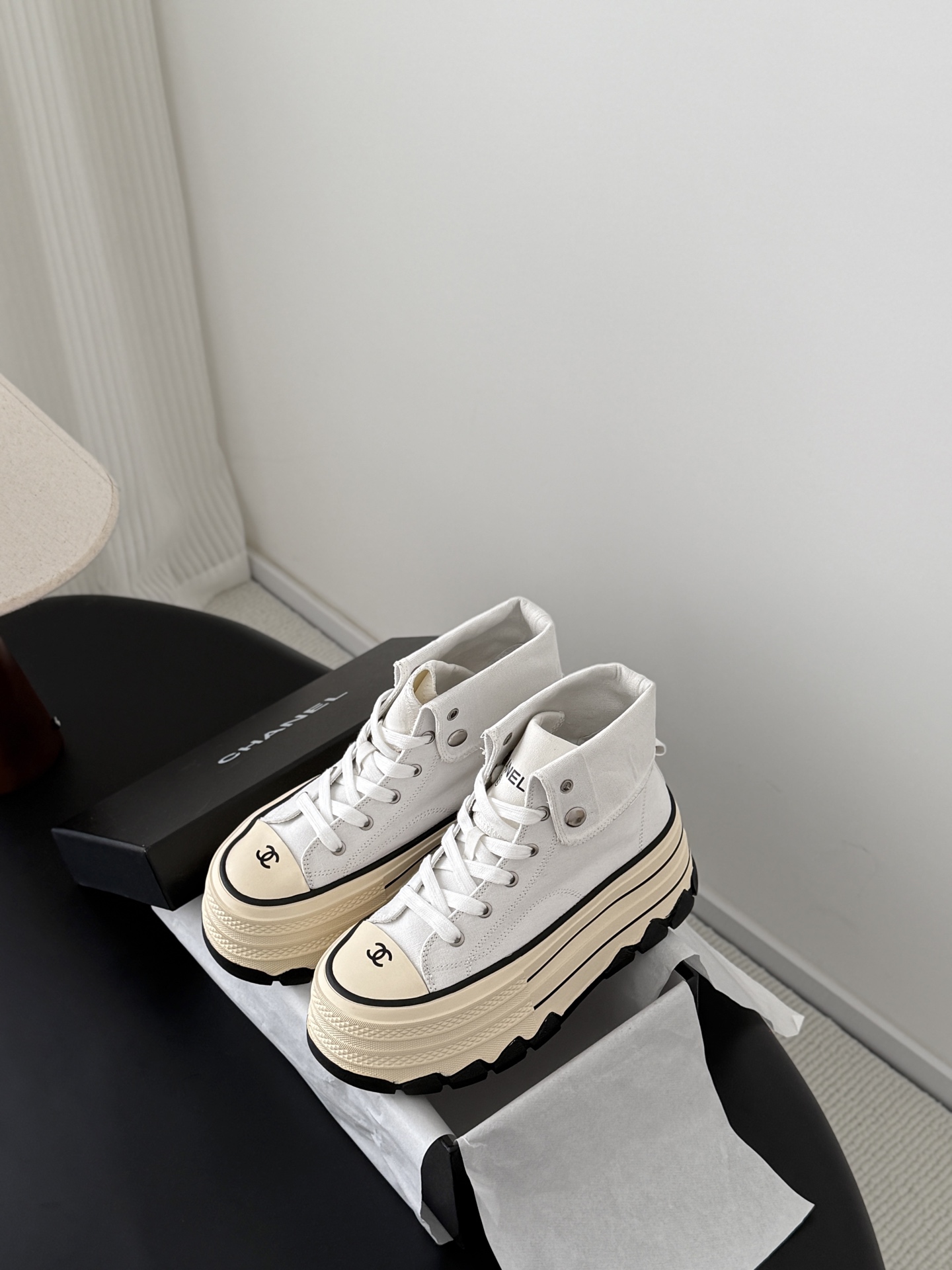Chan 26ss thick canvas shoes