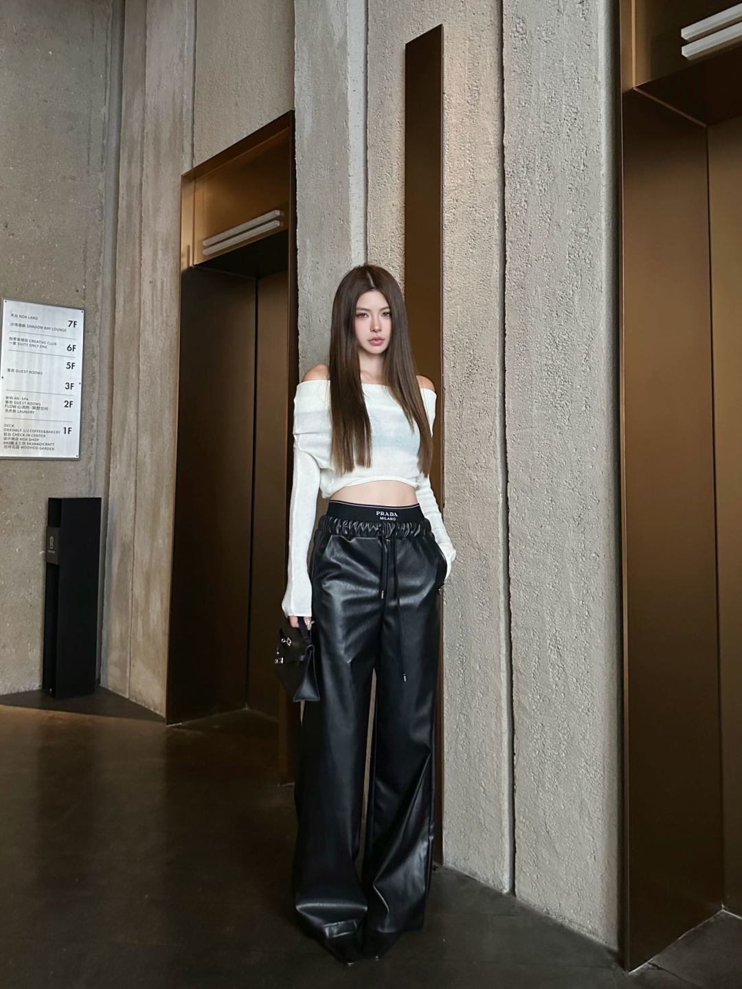 Pra 26fw pu pants