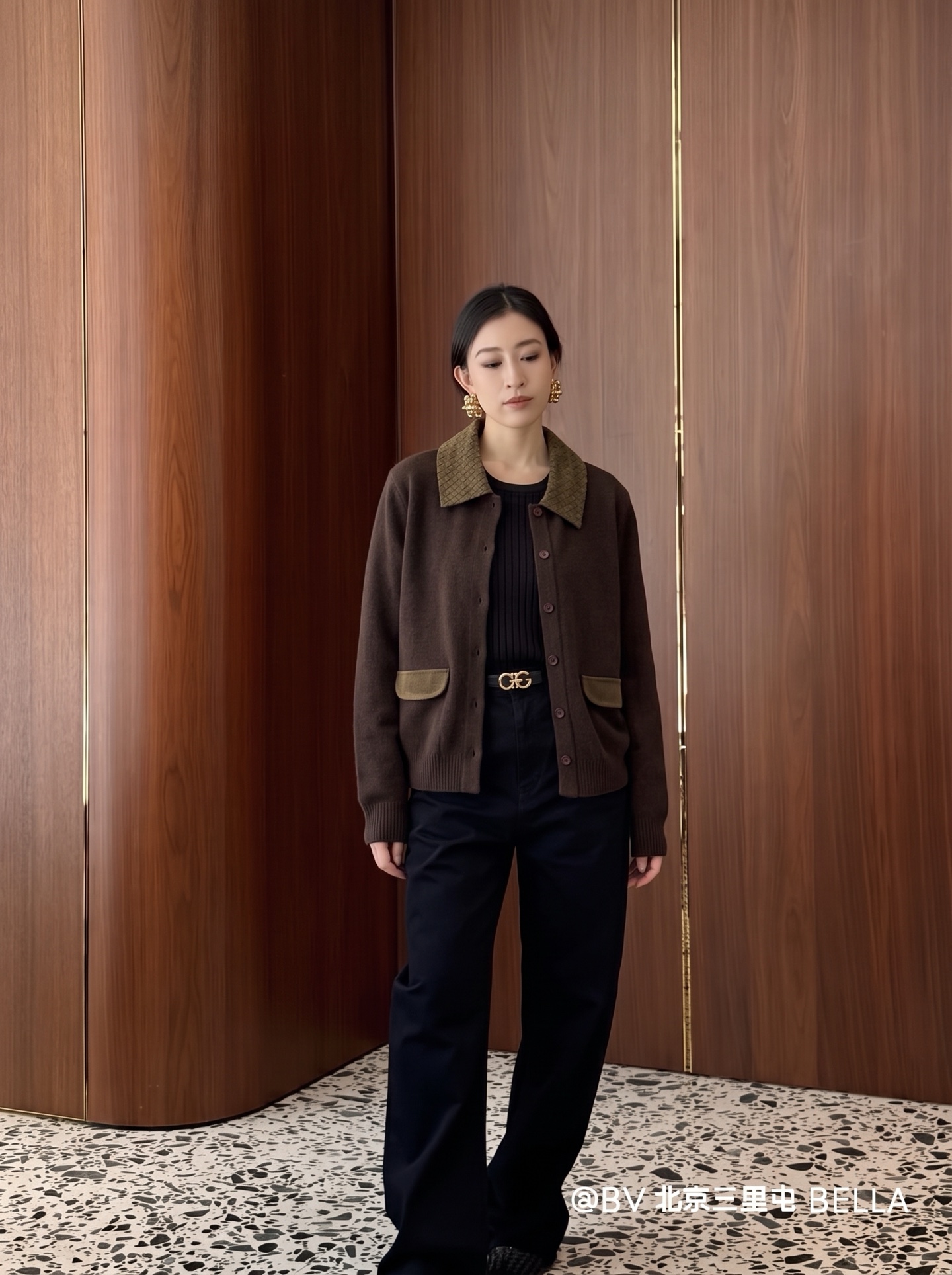 Bott 26fw knit cardigan
