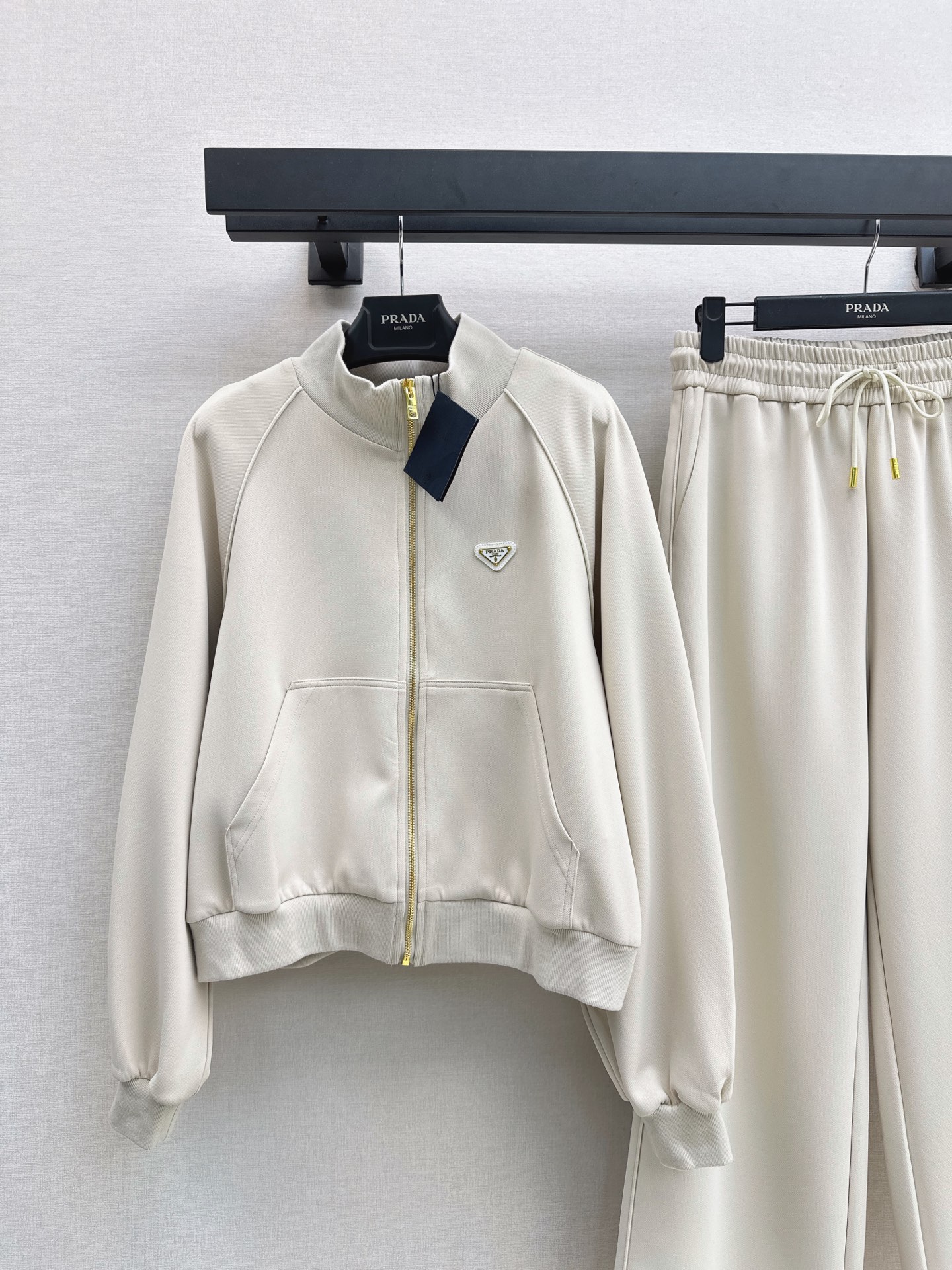 Pra 26fw casual jacket pants sets