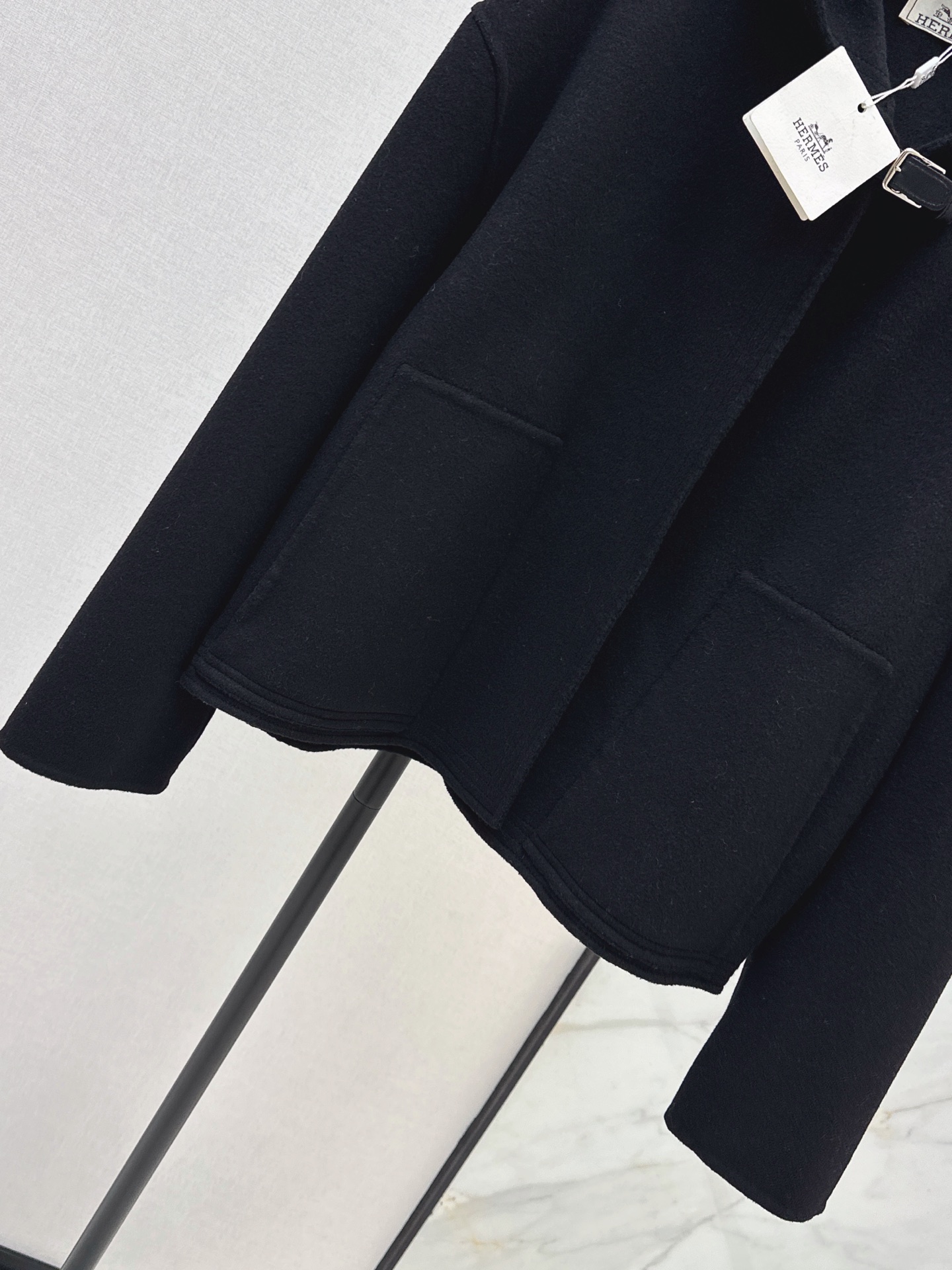 Her 26fw woolen hooded jacket