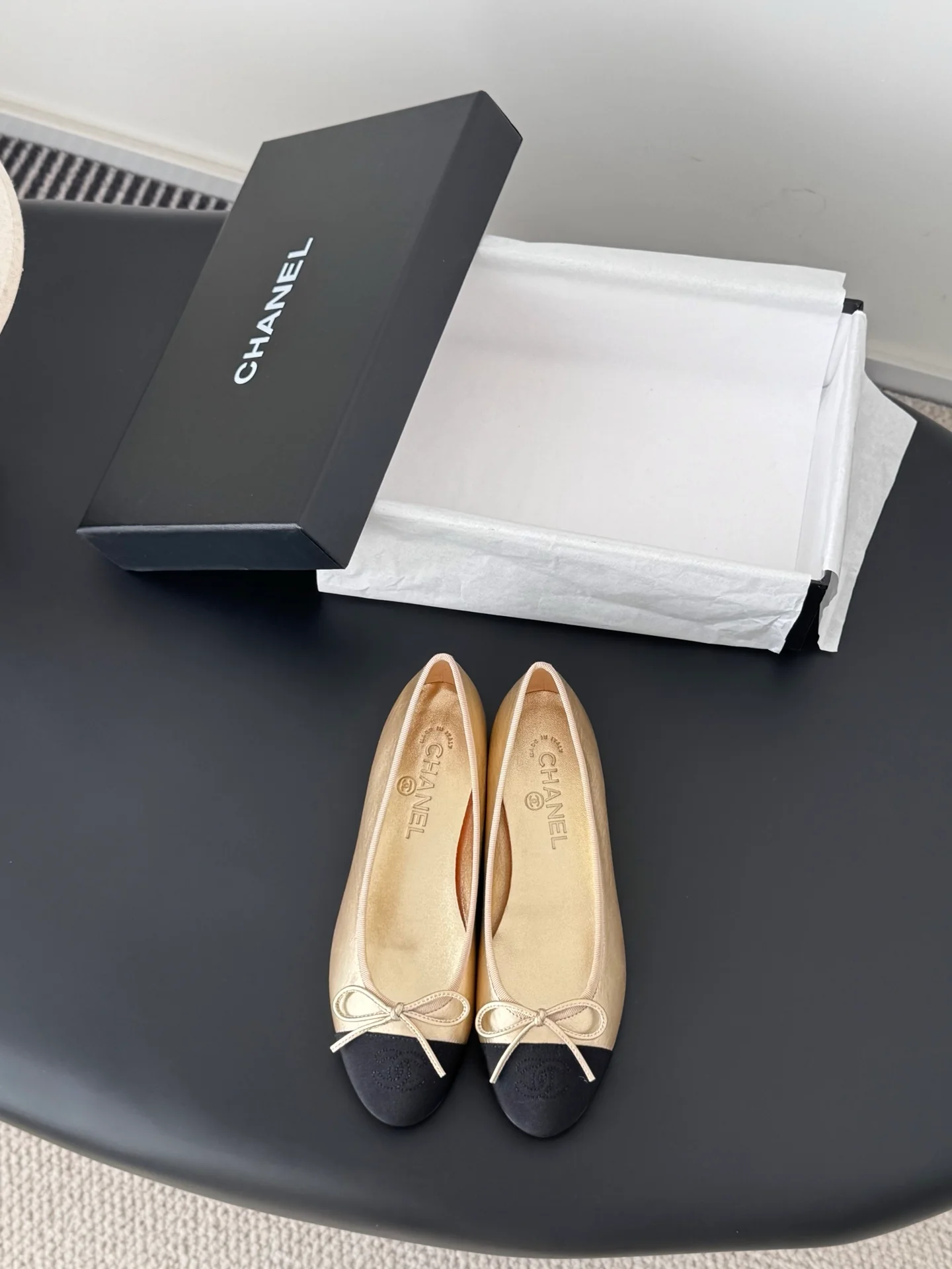 Chan 26ss ballerina shoes