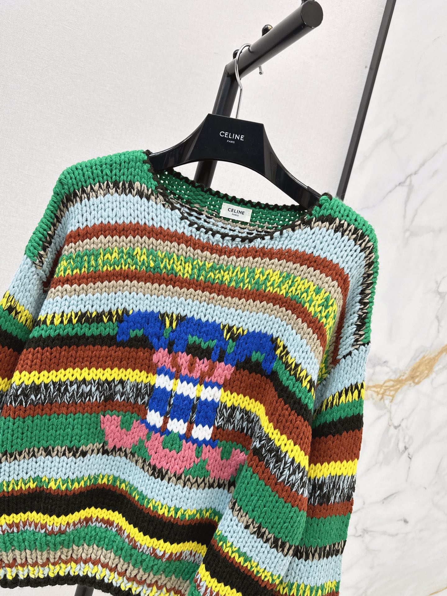 Celi 26fw jacquard cardigan