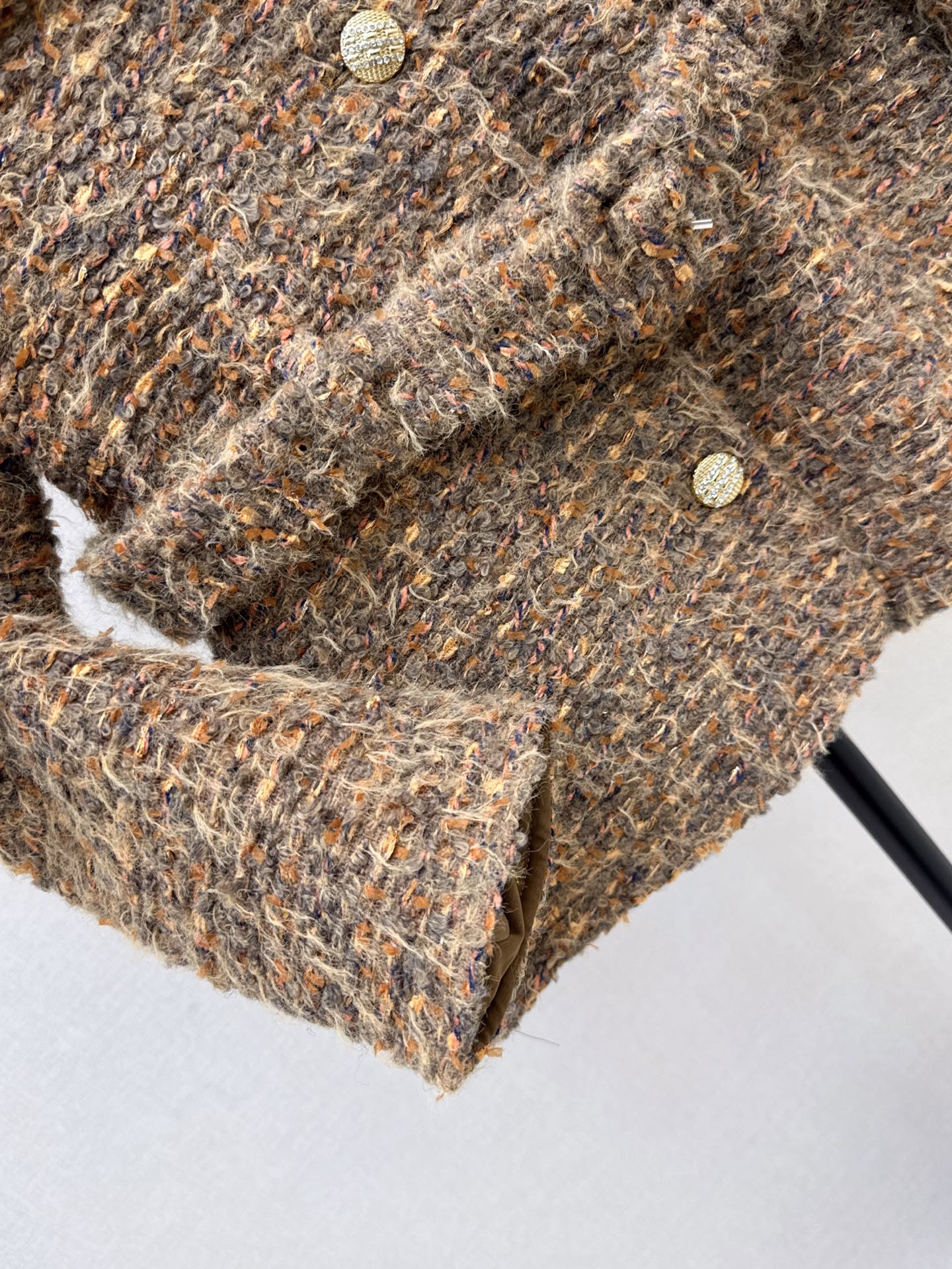 Chan 26fw belted woven jacket