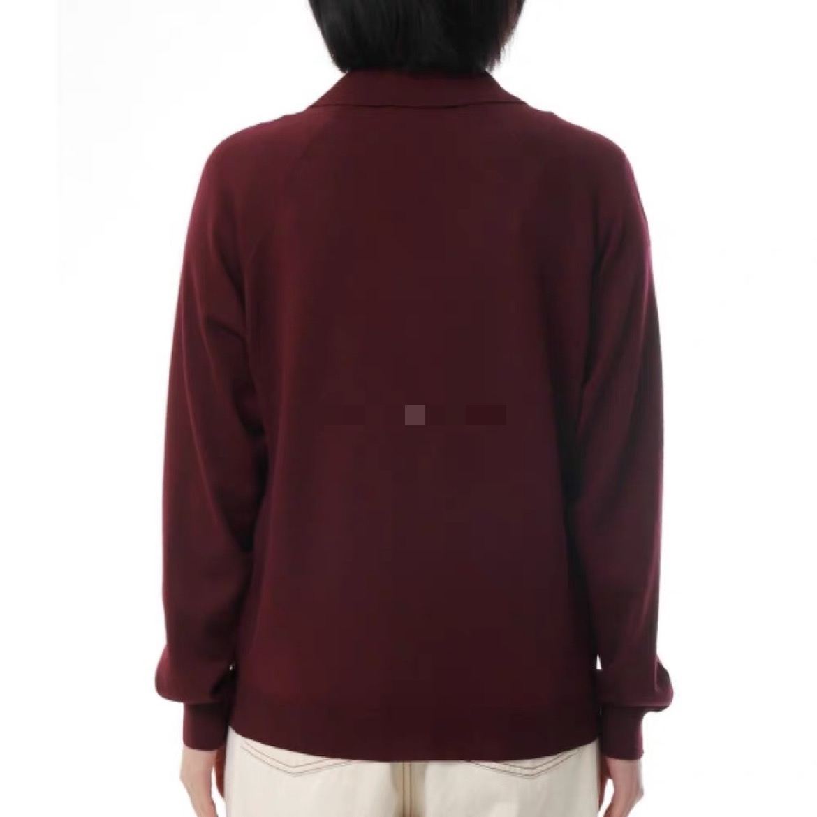 Miu 26fw jacquard knit sweater