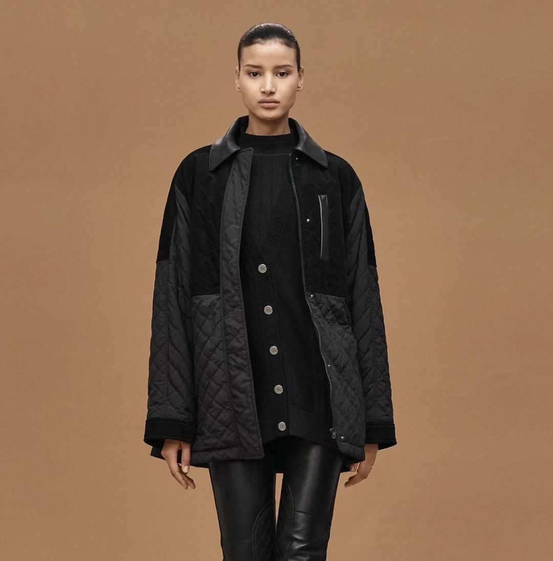 Her 26fw belted padded jacket