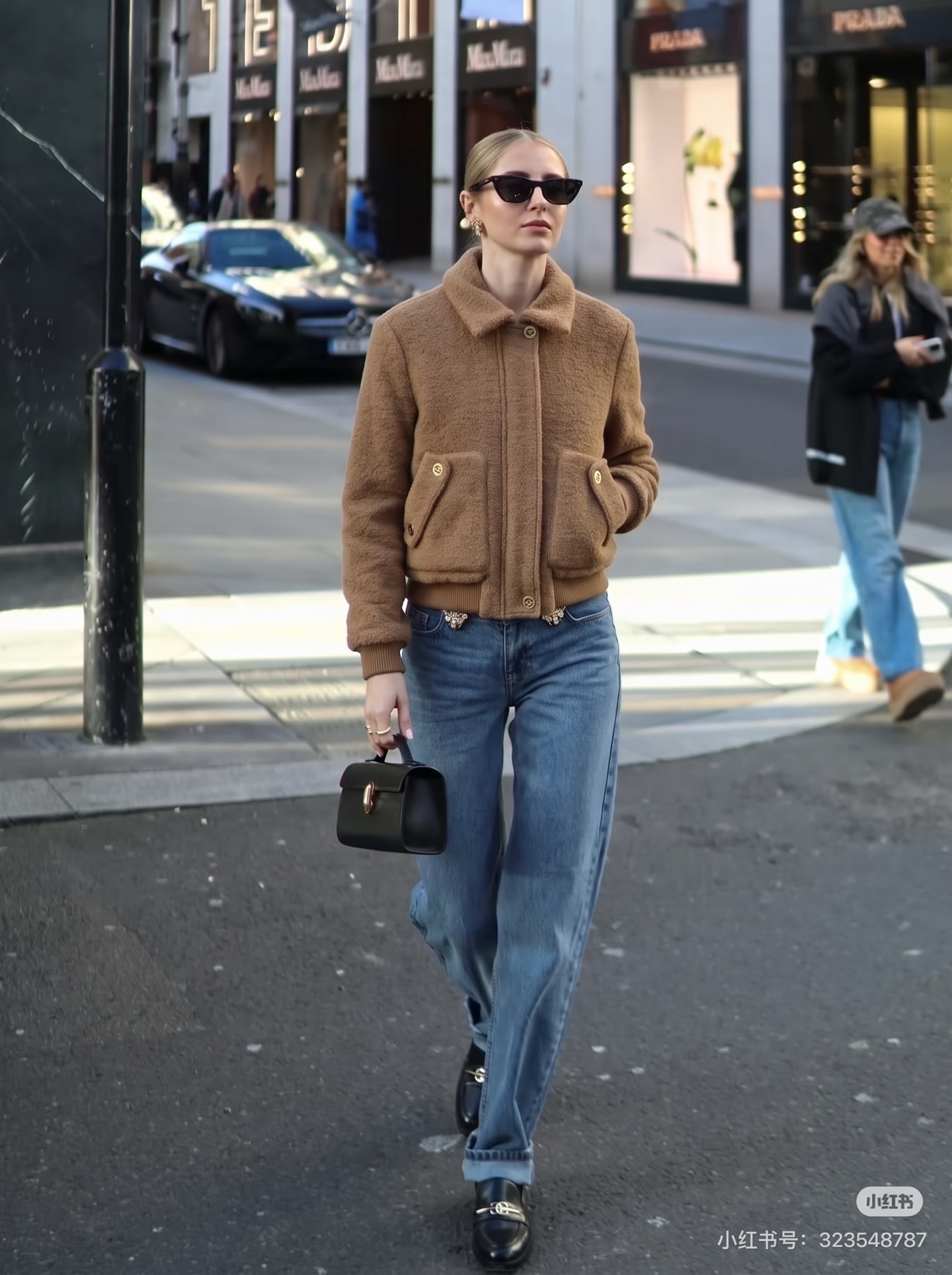 Chan 26fw sherpa fleece jacket