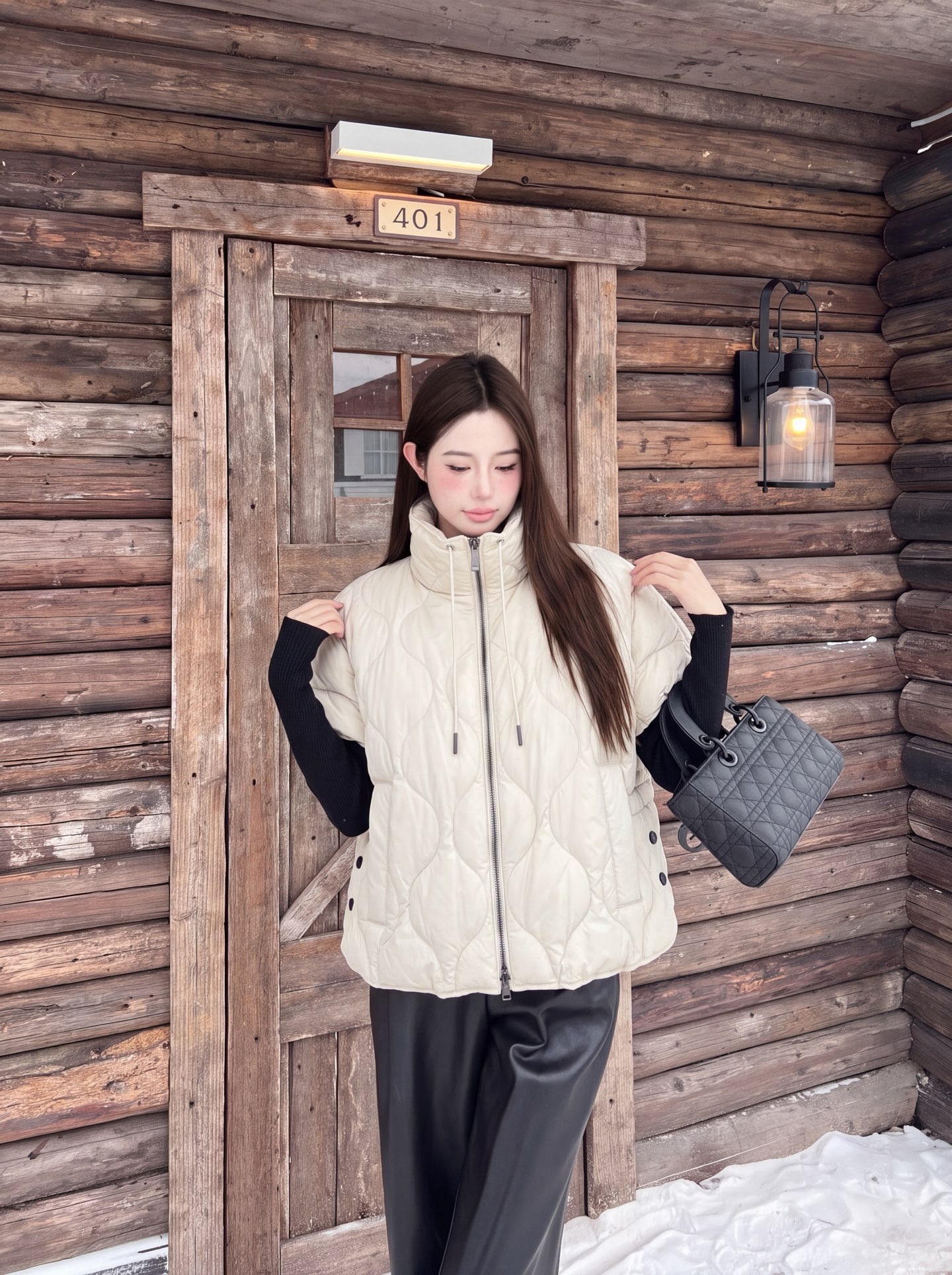 Max 26fw down vest jacket