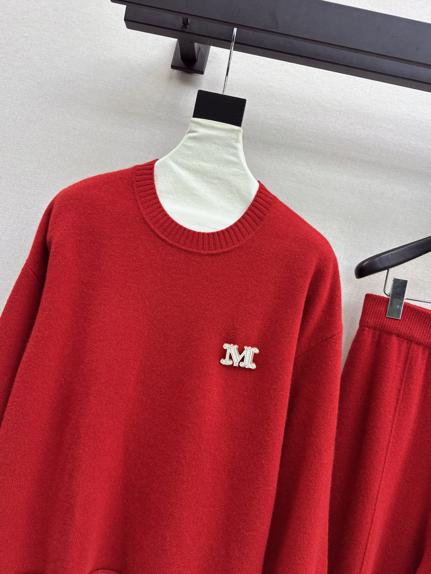 Max 26fw wool sweater pants sents