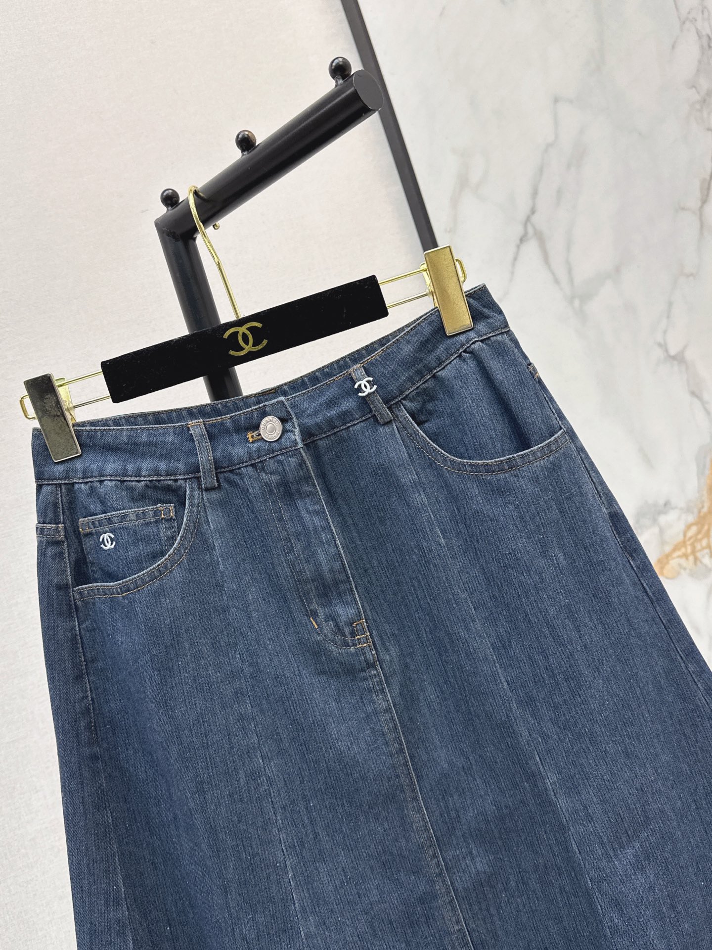 Chan 26fw denim skirt