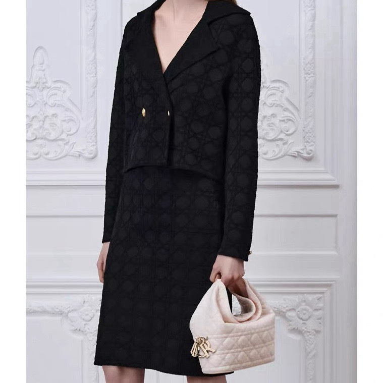 CD 26fw jacquard skirt