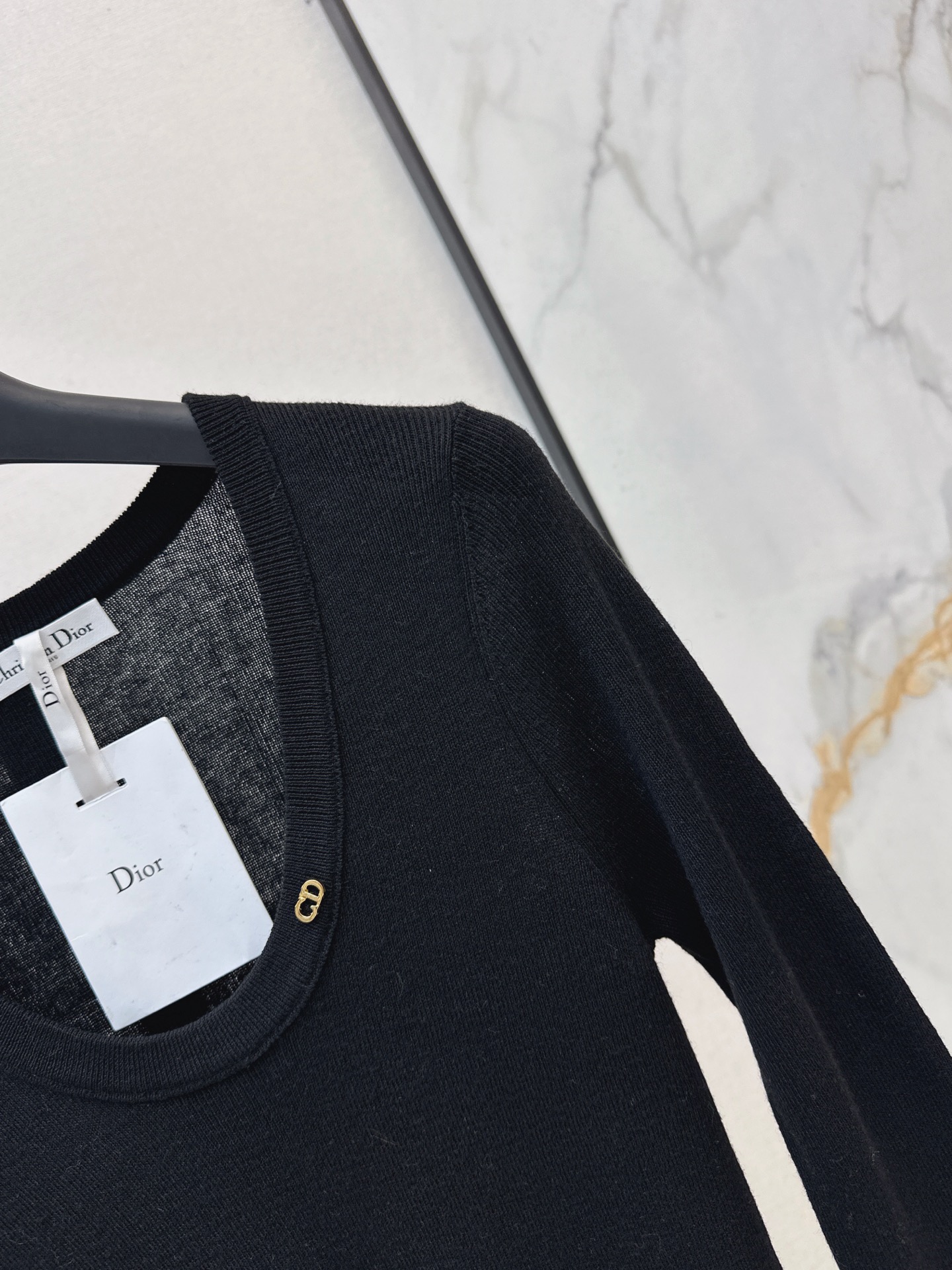 CD 26fw U-neck knit basic tee