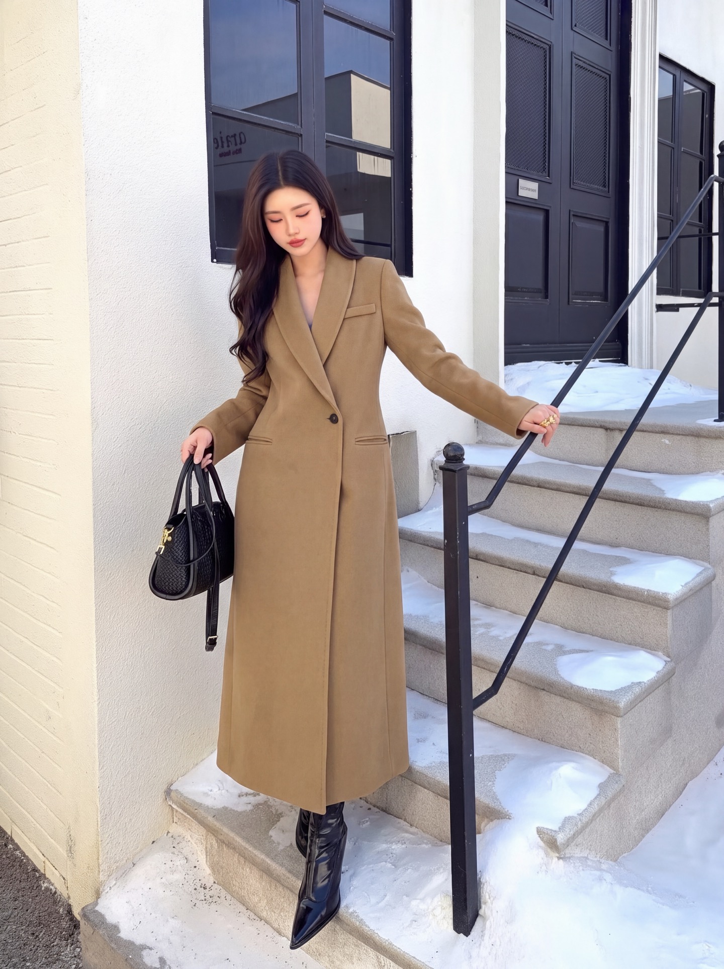 Max 26fw woolen overcoats