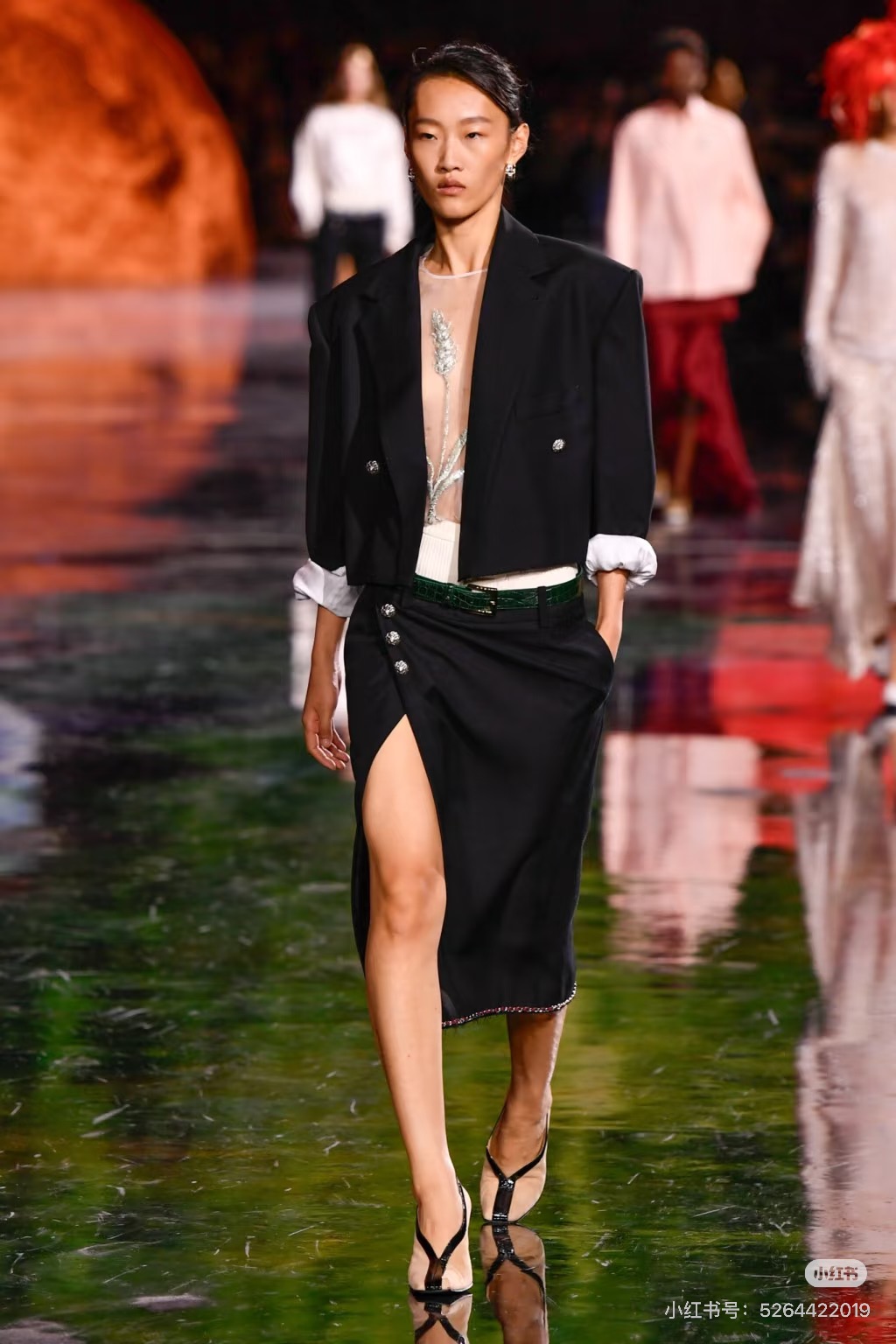 Chan 26fw cropped jacket