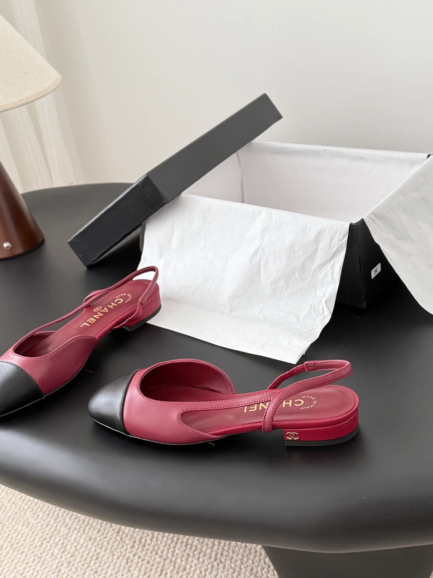 Chan 25fw slingback sandals