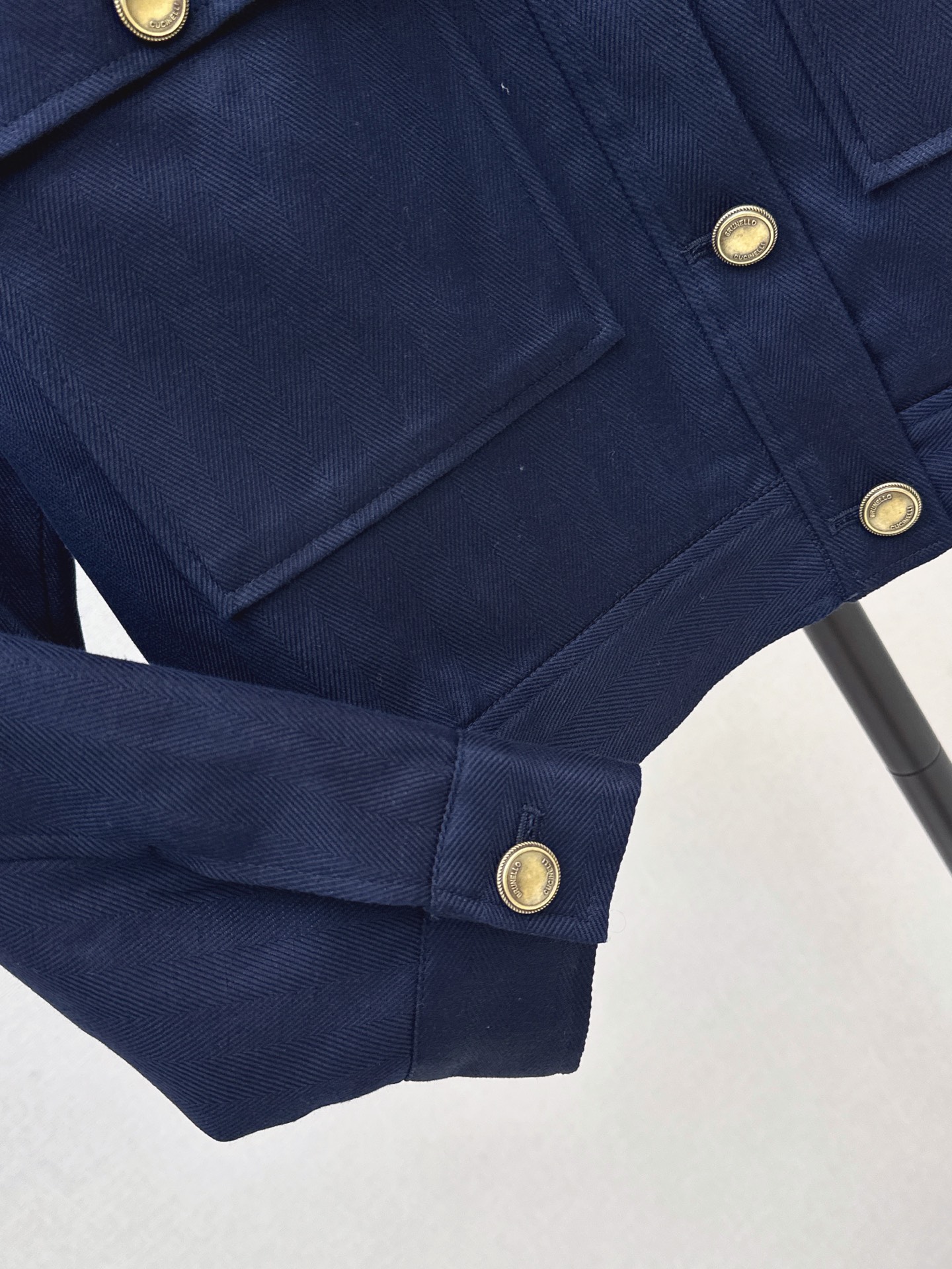 Brun 26fw cropped jacket